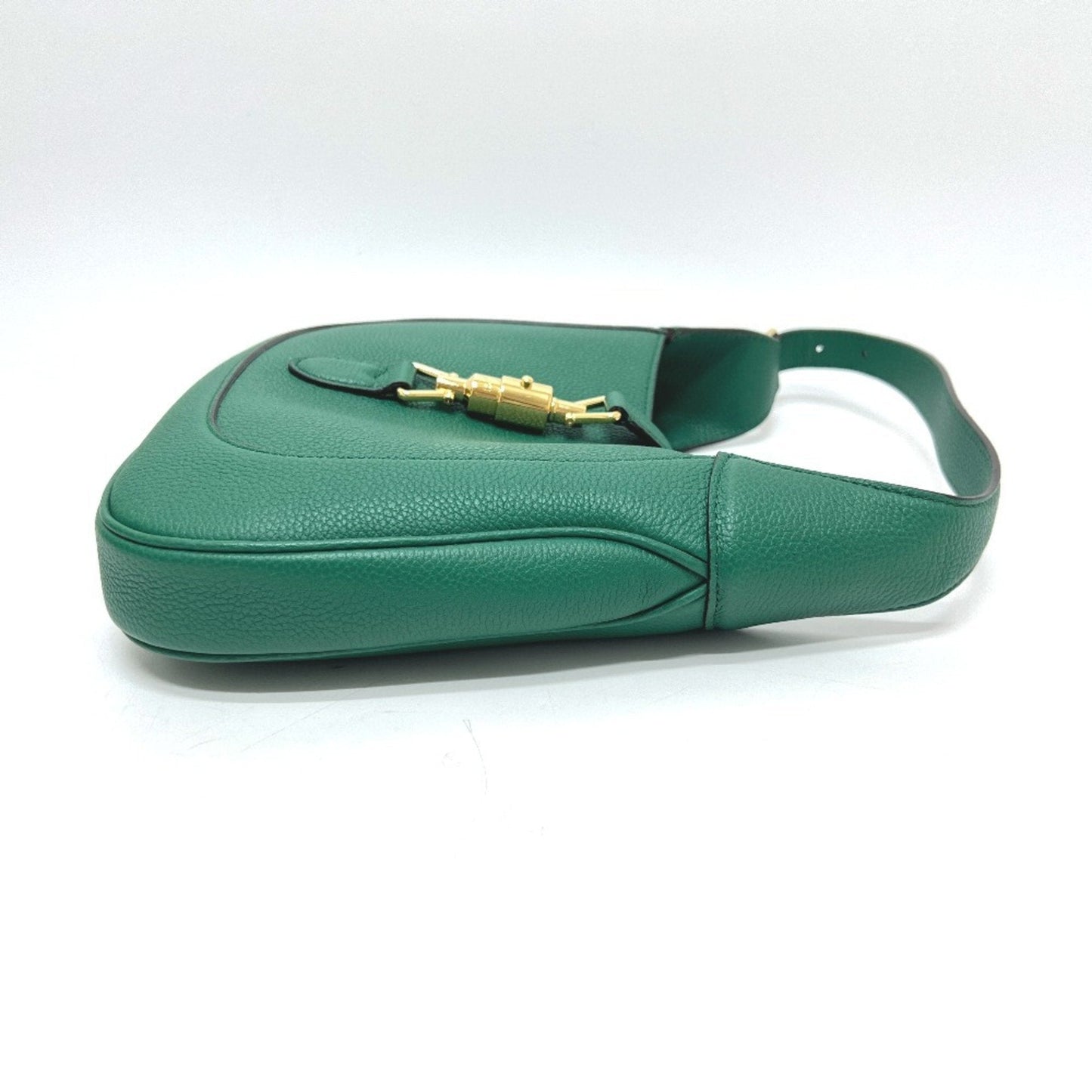 Gucci Green Leather Shoulder Bag