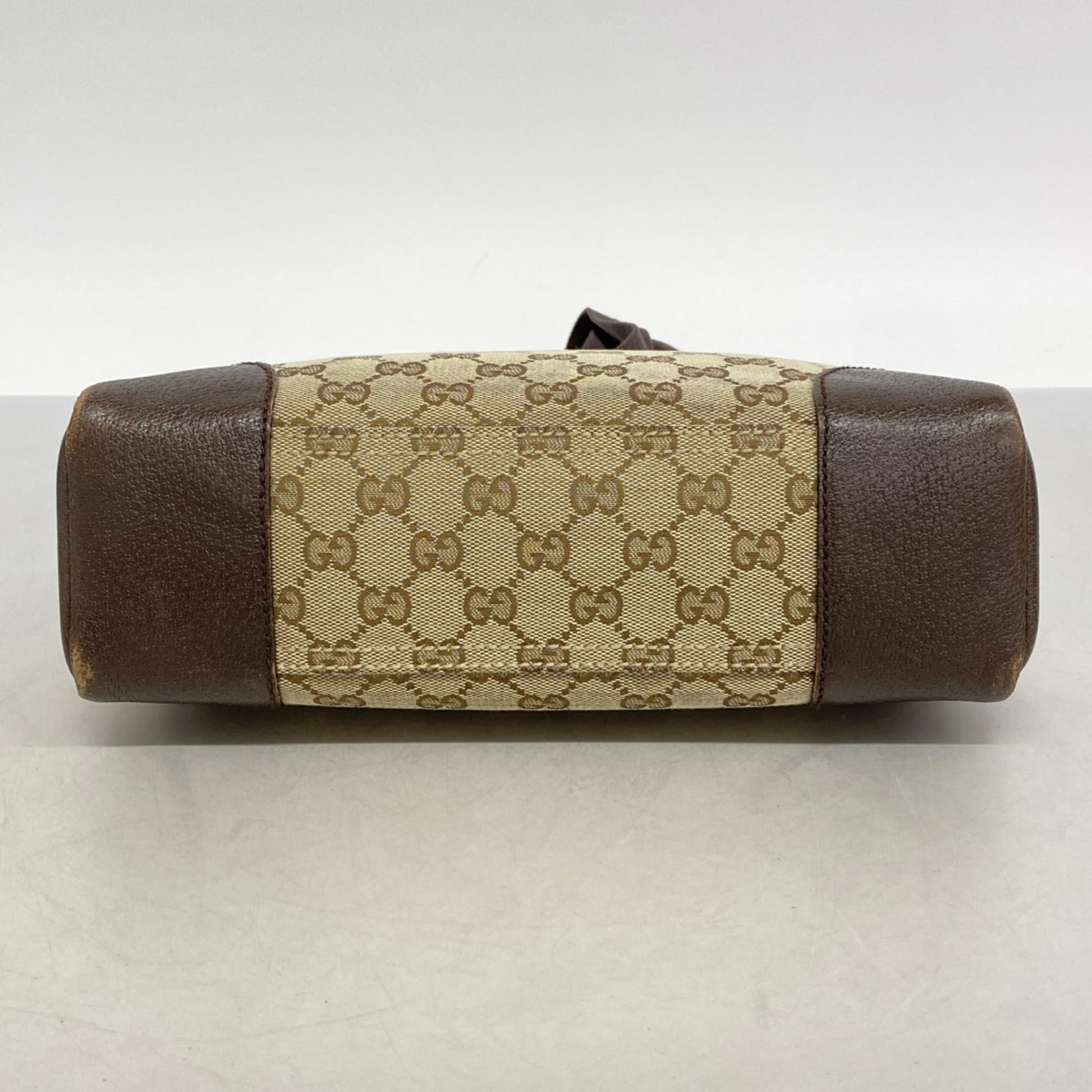 Gucci Brown Canvas Shoulder Bag