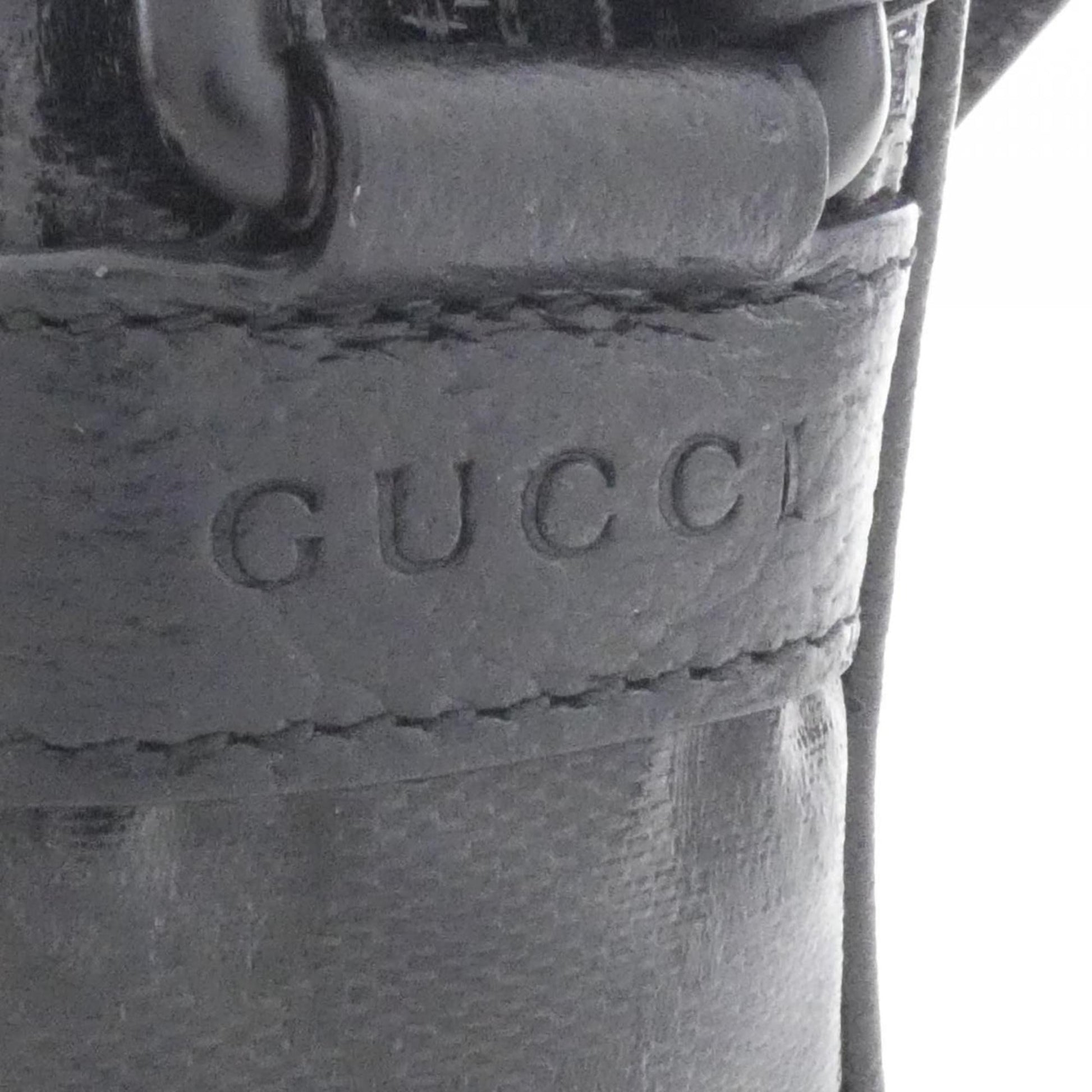 Gucci Black Gg Crystal Shoulder Bag
