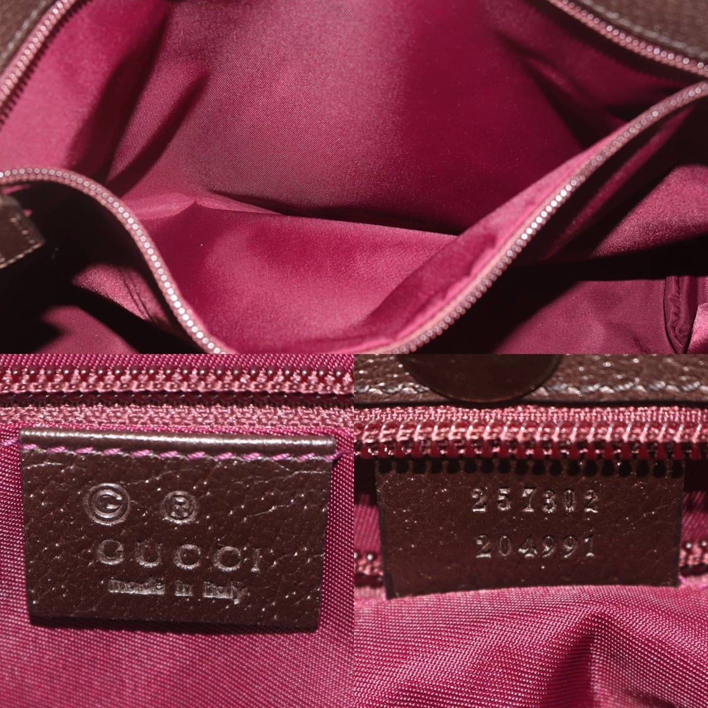 Gucci Brown Gg Canvas Tote Bag