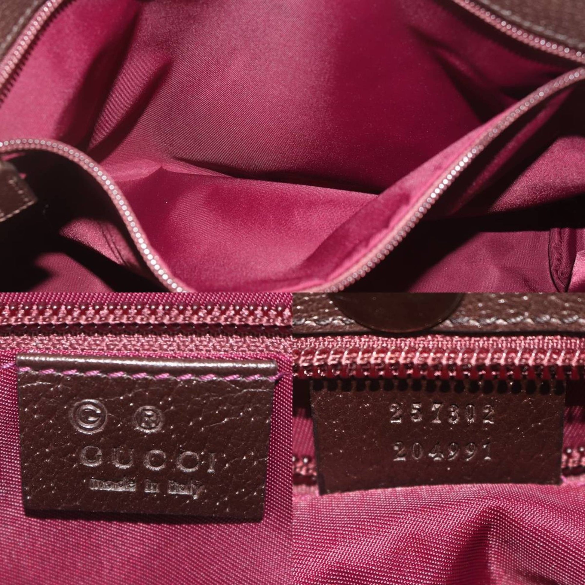 Gucci Brown Gg Canvas Tote Bag