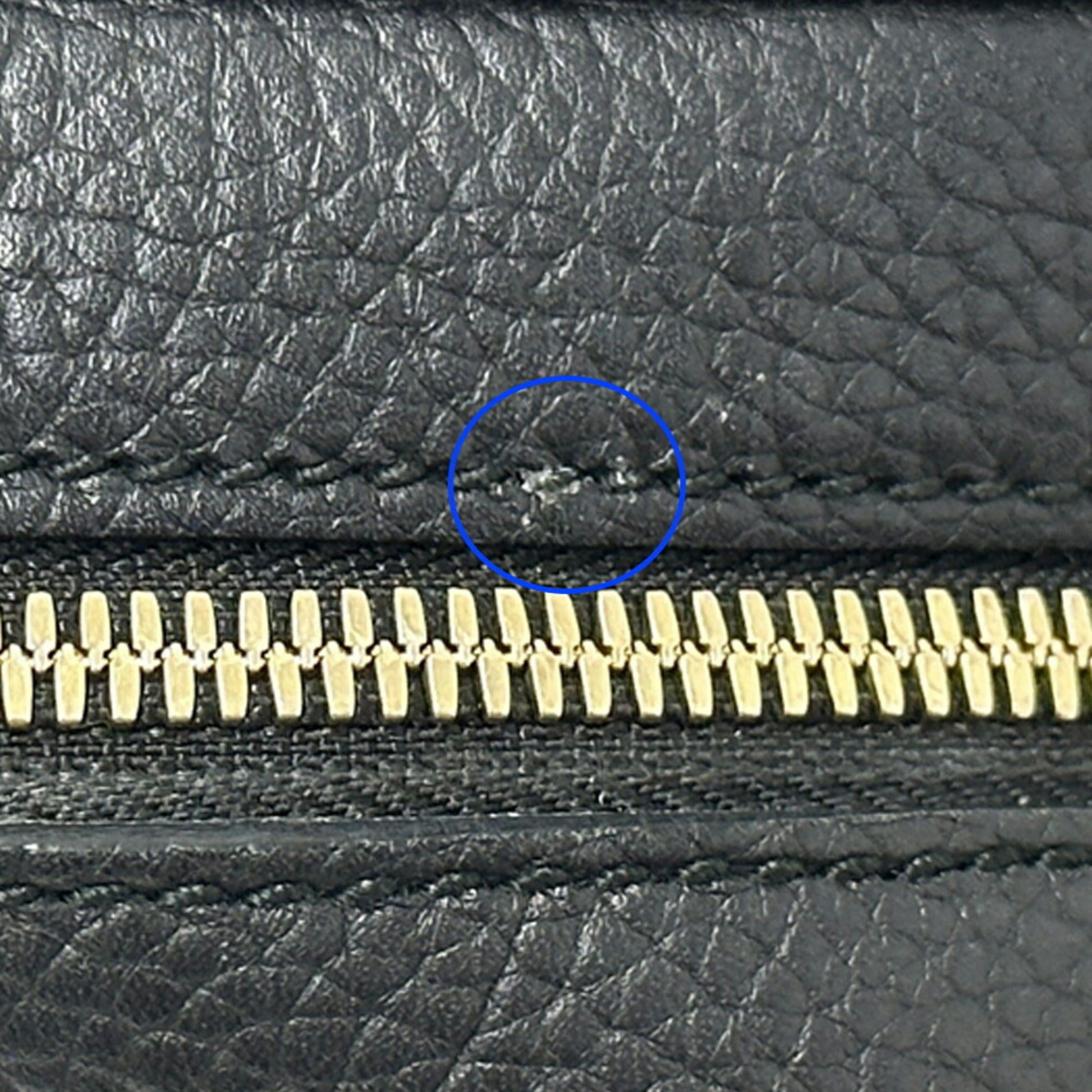 Gucci Black Leather Shoulder Bag