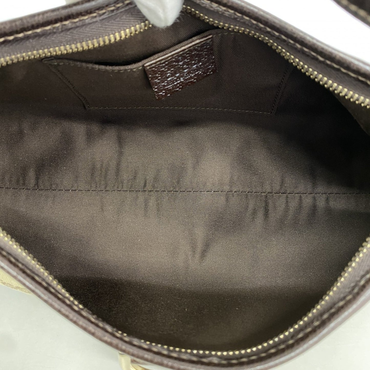 Gucci Beige Canvas Shoulder Bag