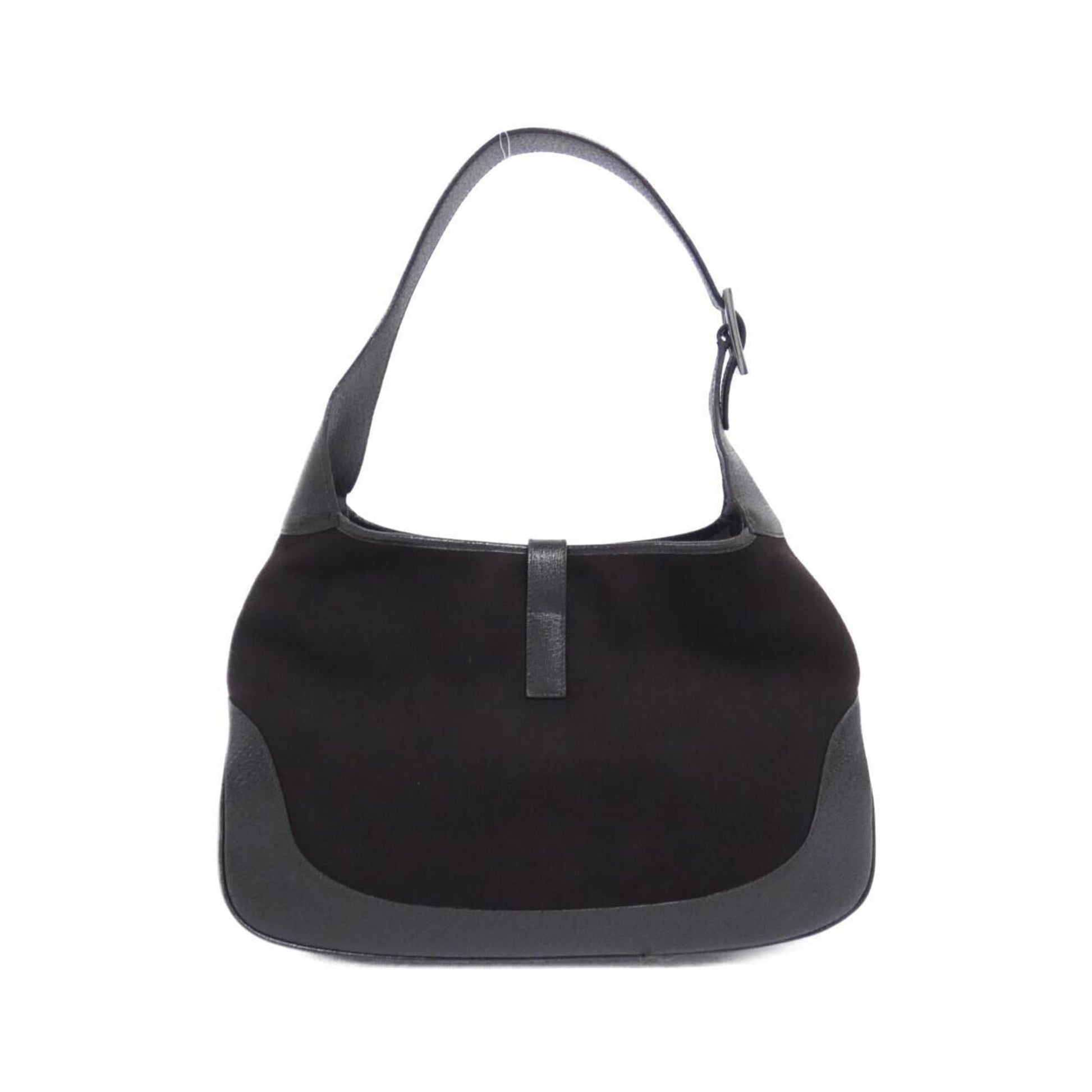 Gucci Brown Felt Shoulder Bag