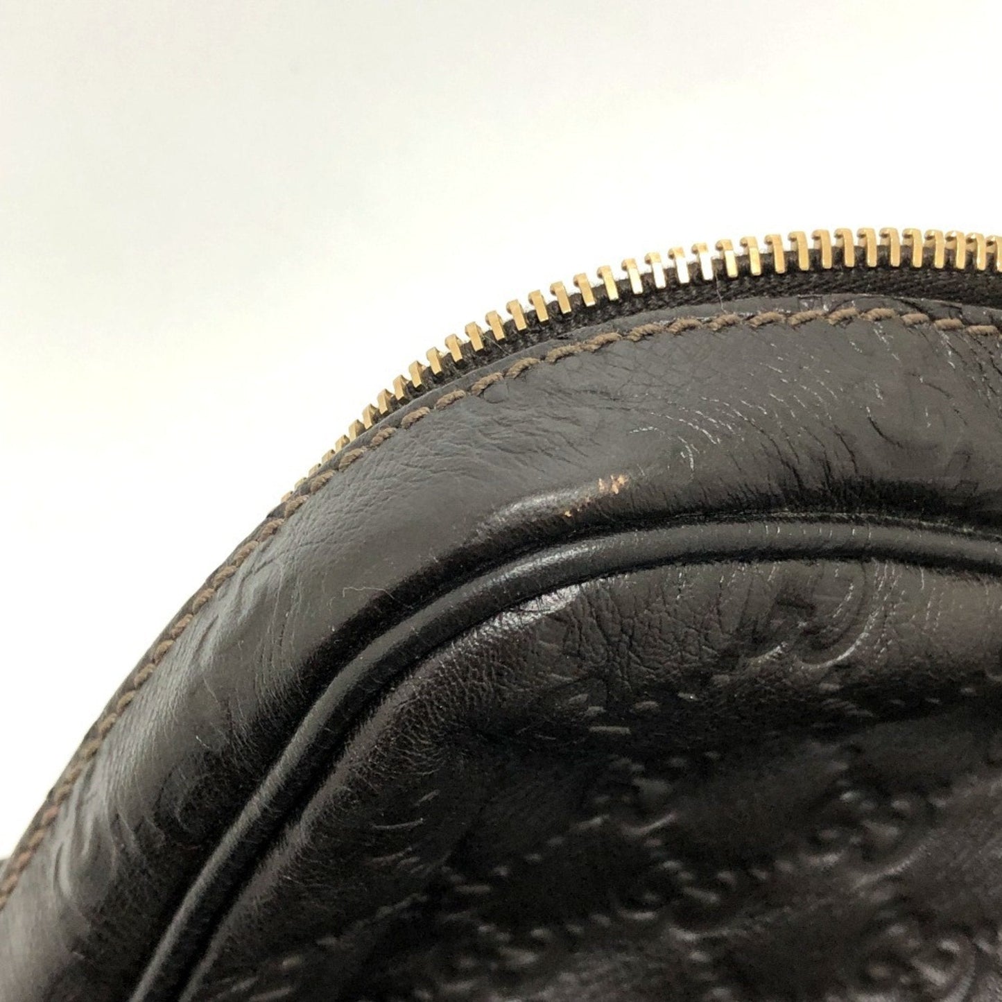 Gucci Brown Leather Briefcase Handbag