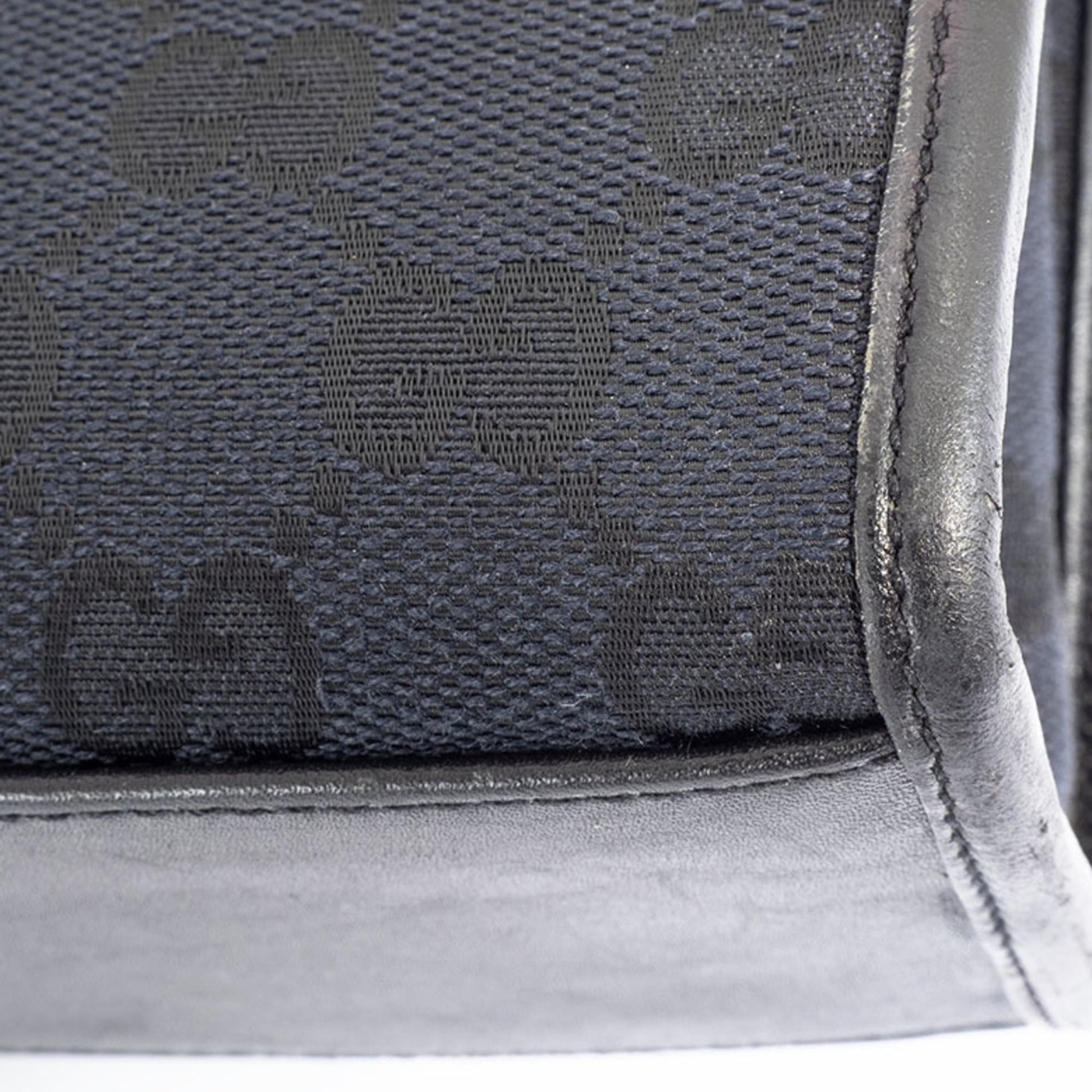 Gucci Black Gg Canvas Tote Bag