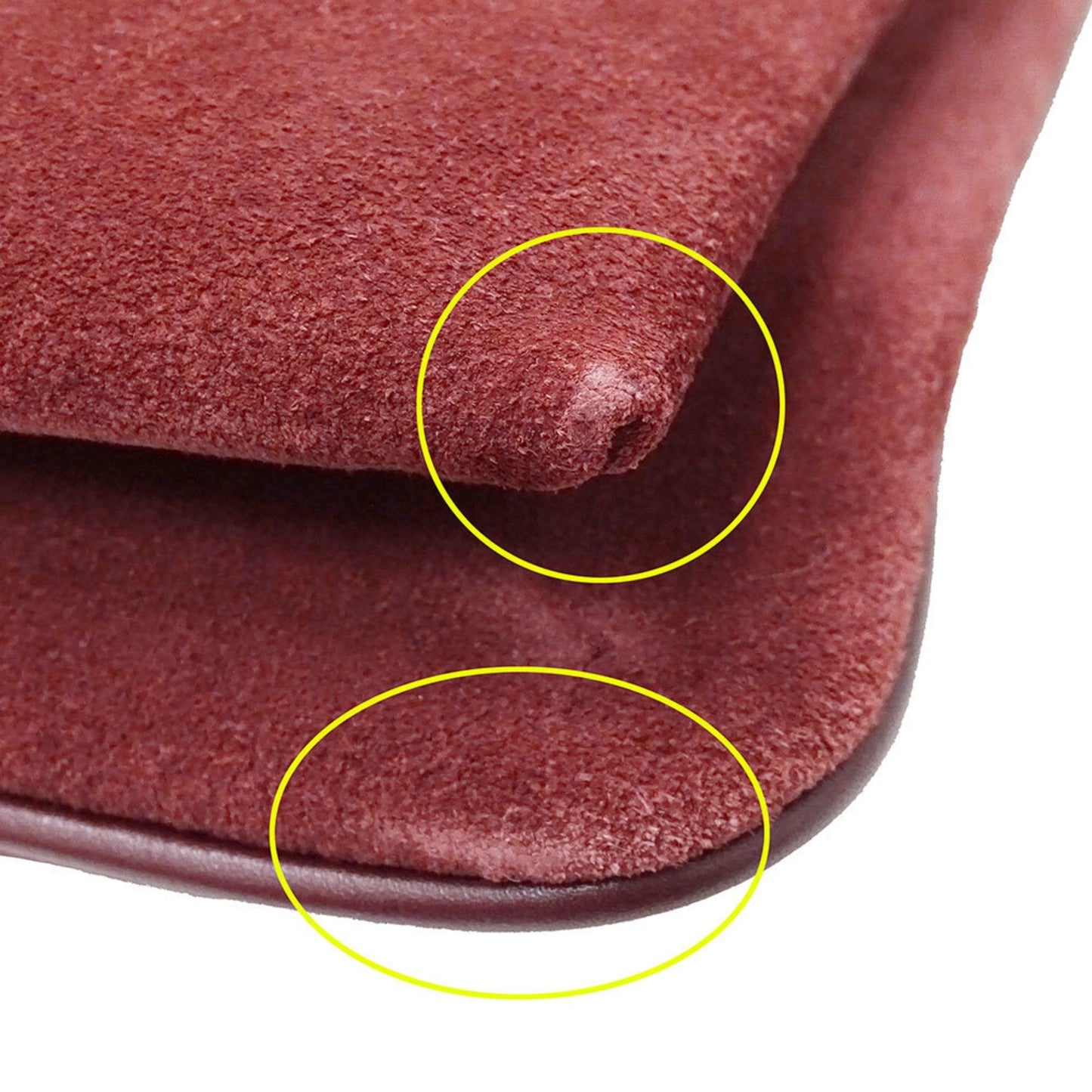 Gucci Bordeaux Suede Shoulder Bag