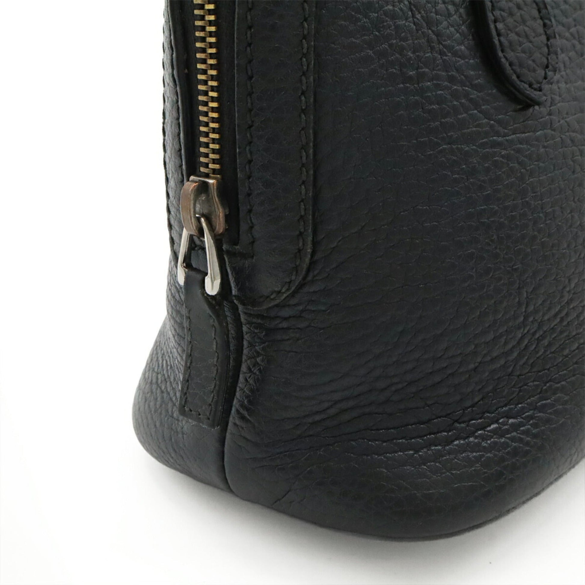 Gucci Black Leather Handbag Shoulder Bag