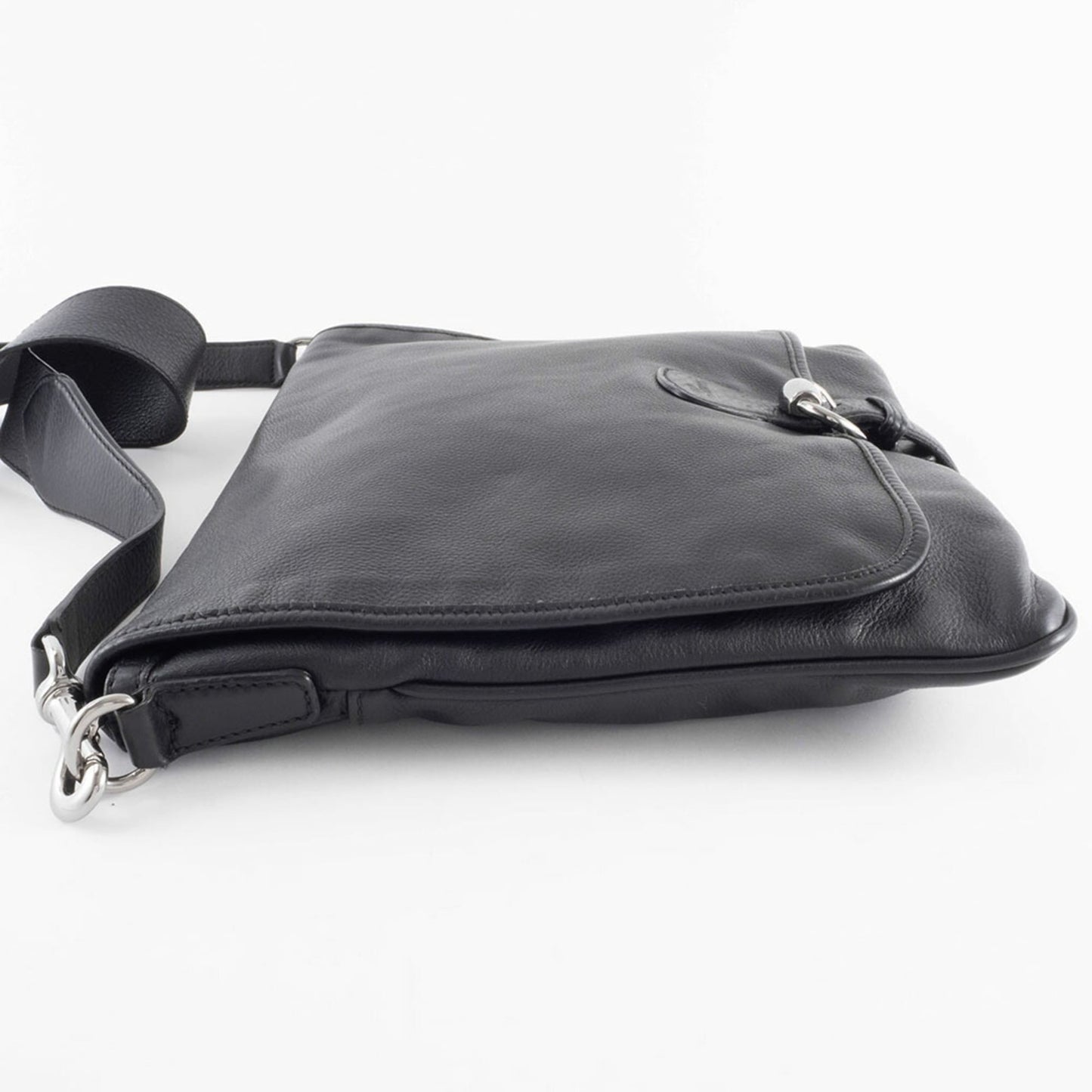 Gucci Black Leather Shoulder Bag