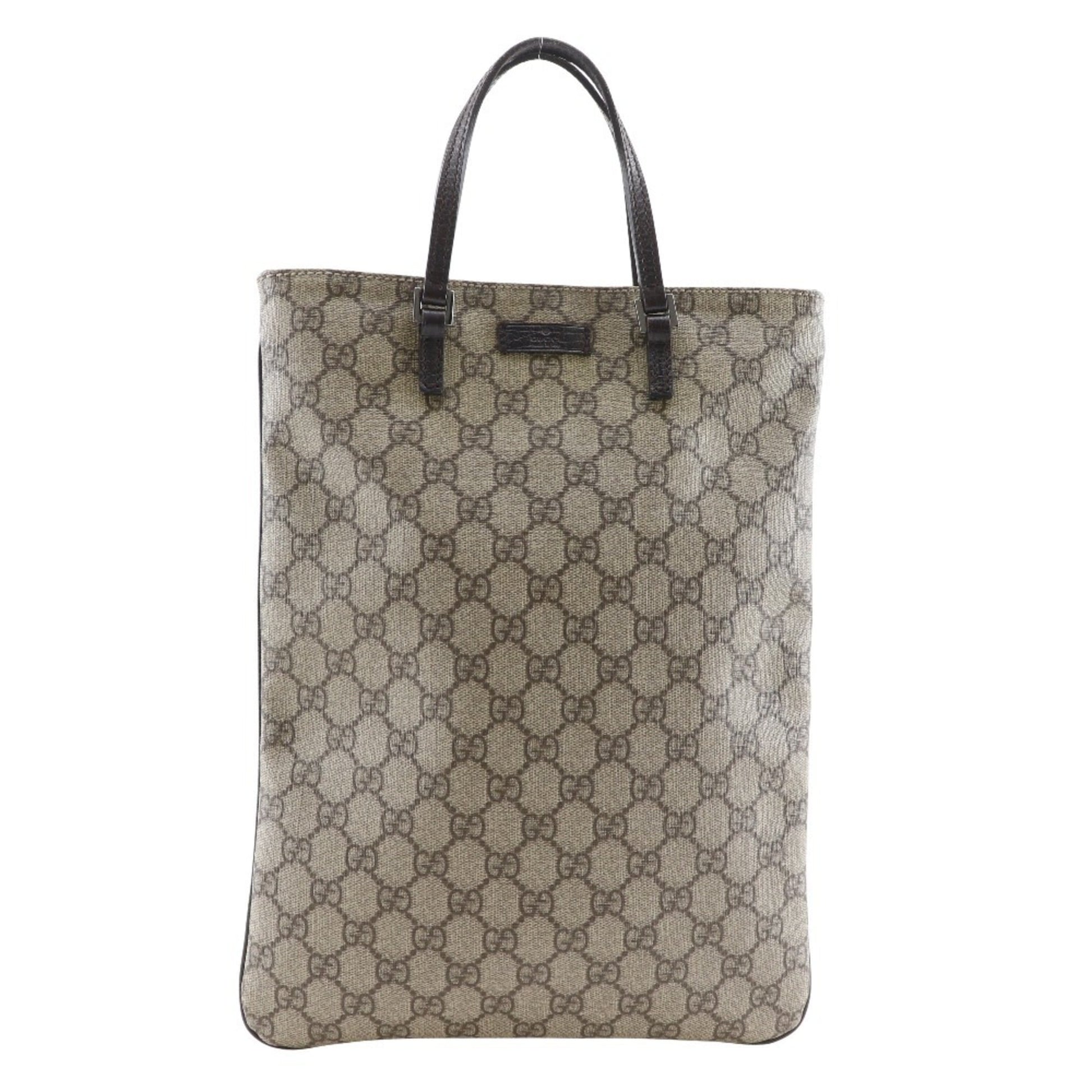 Gucci Brown Gg Supreme Handbag Tote Bag