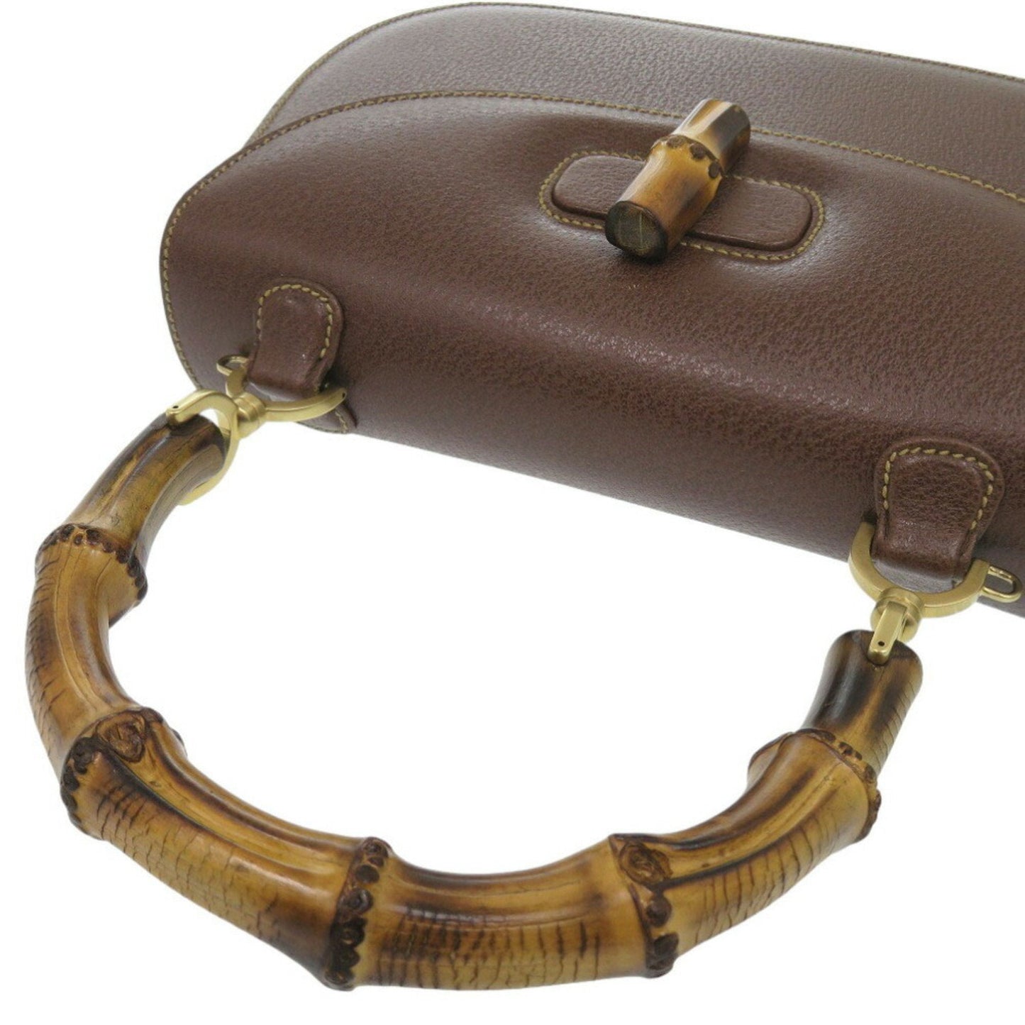 Gucci Brown Leather Handbag
