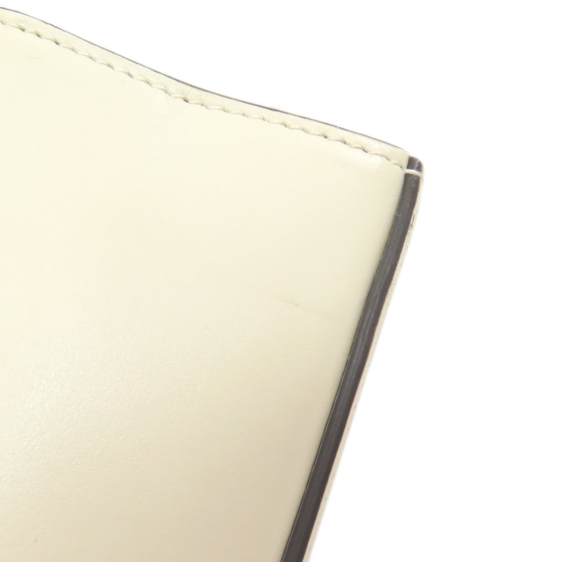 Gucci White Leather Shoulder Bag