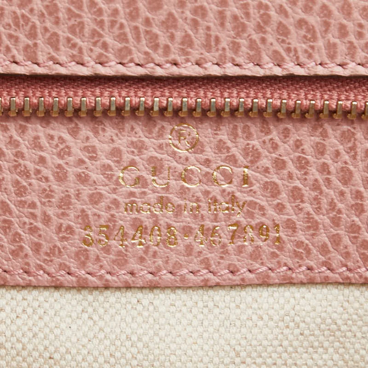 Gucci Pink Leather Shoulder Bag Tote Bag