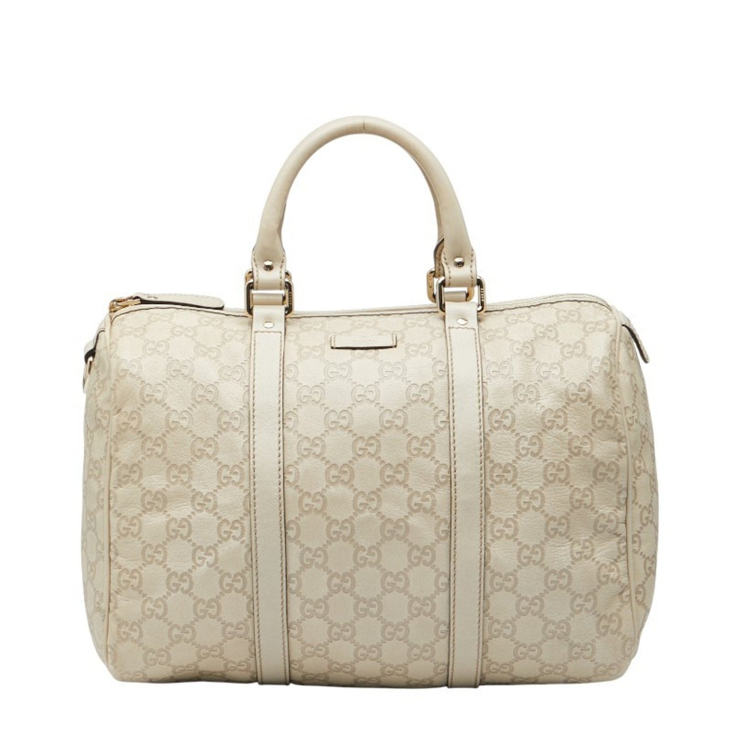 Gucci Ivory Leather Handbag