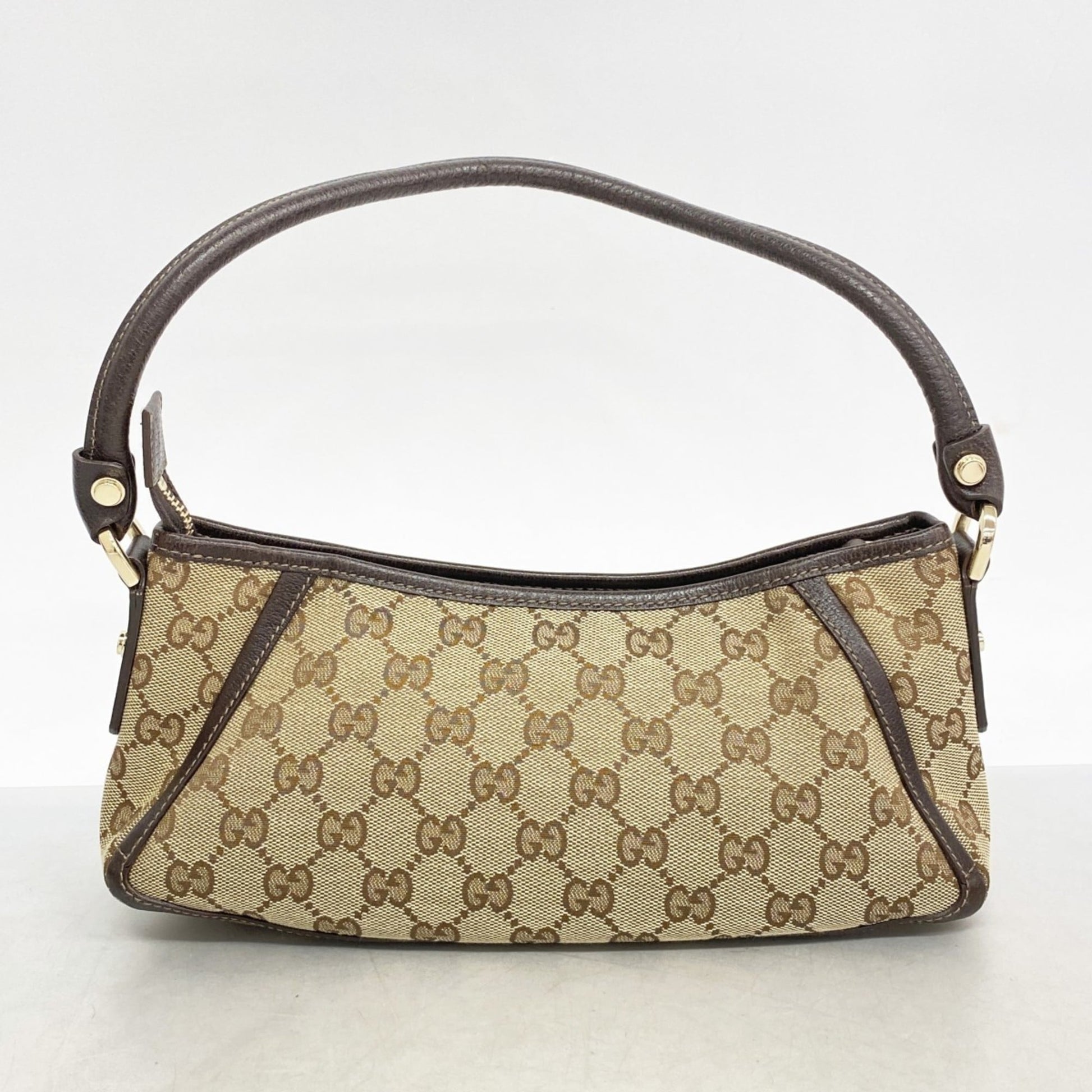 Gucci Beige Canvas Shoulder Bag