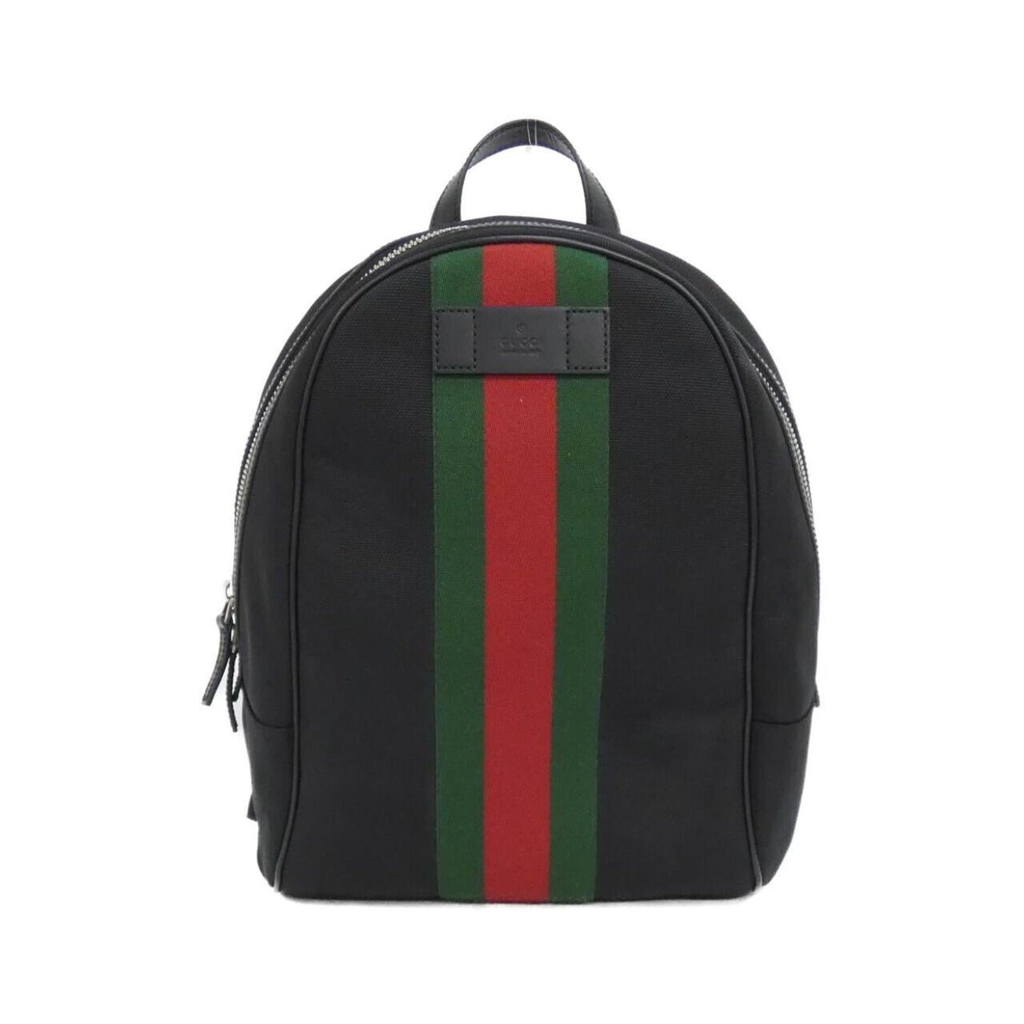 Gucci Black Canvas Backpack