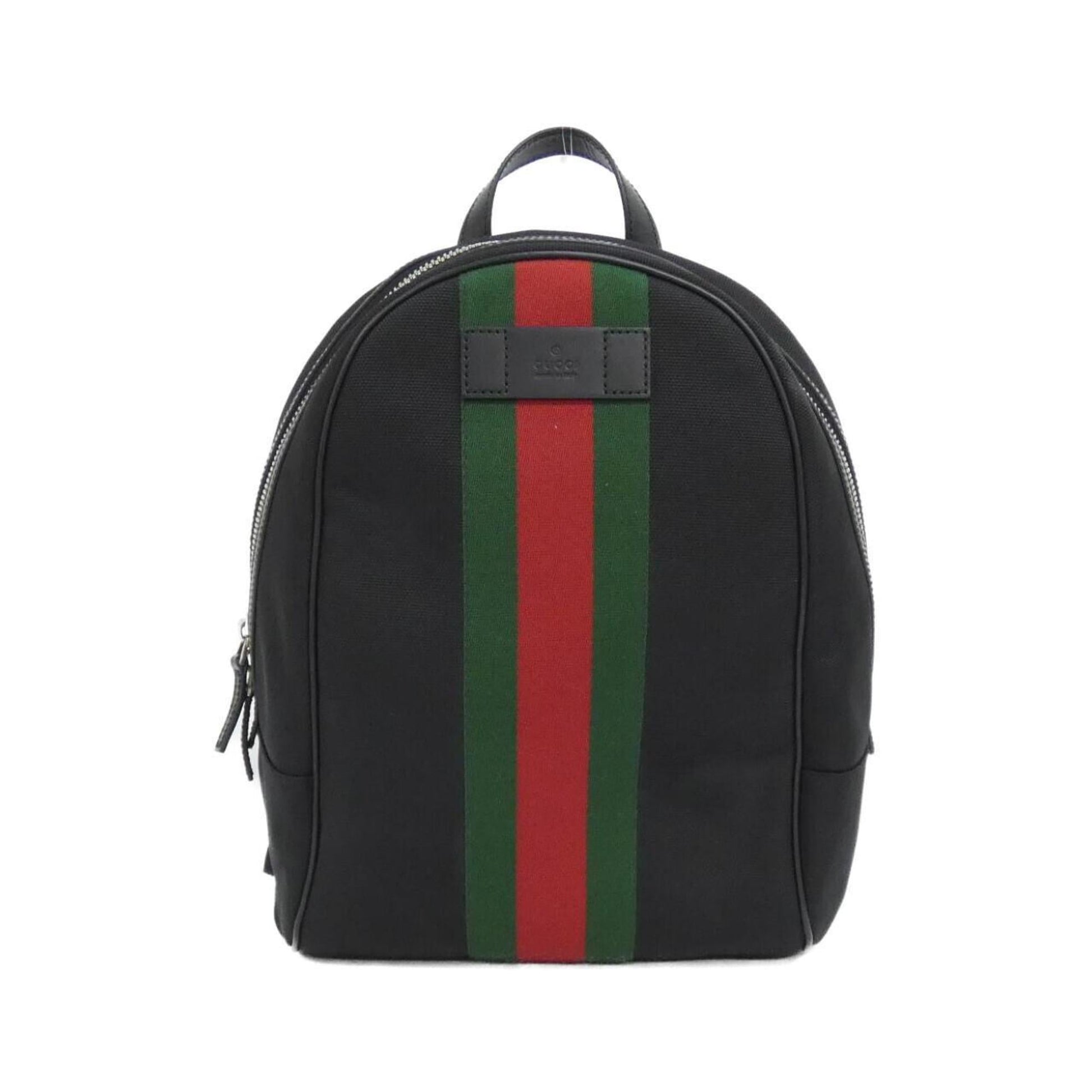Gucci Black Canvas Backpack