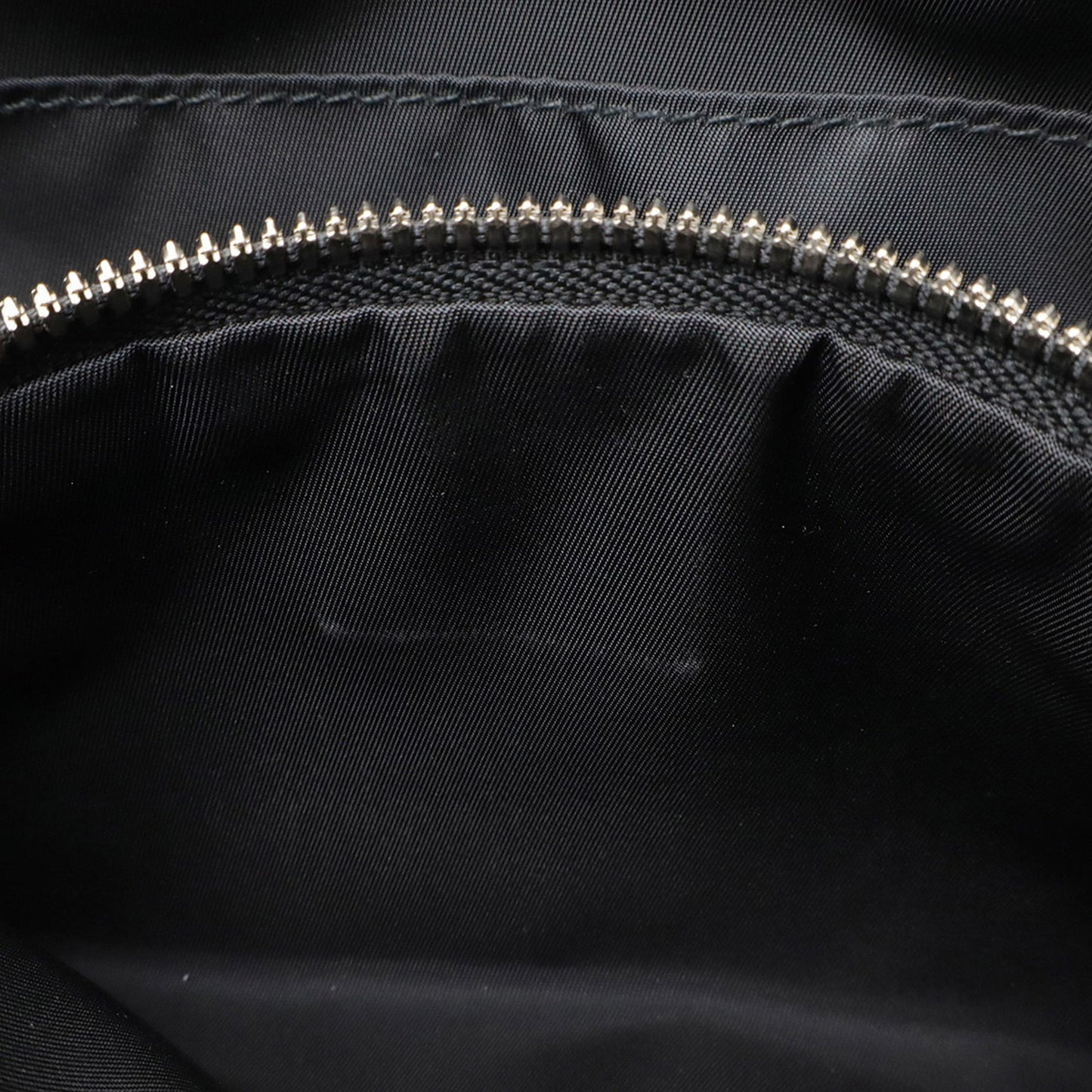 Gucci Black Nylon Canvas Leather Sling Bag