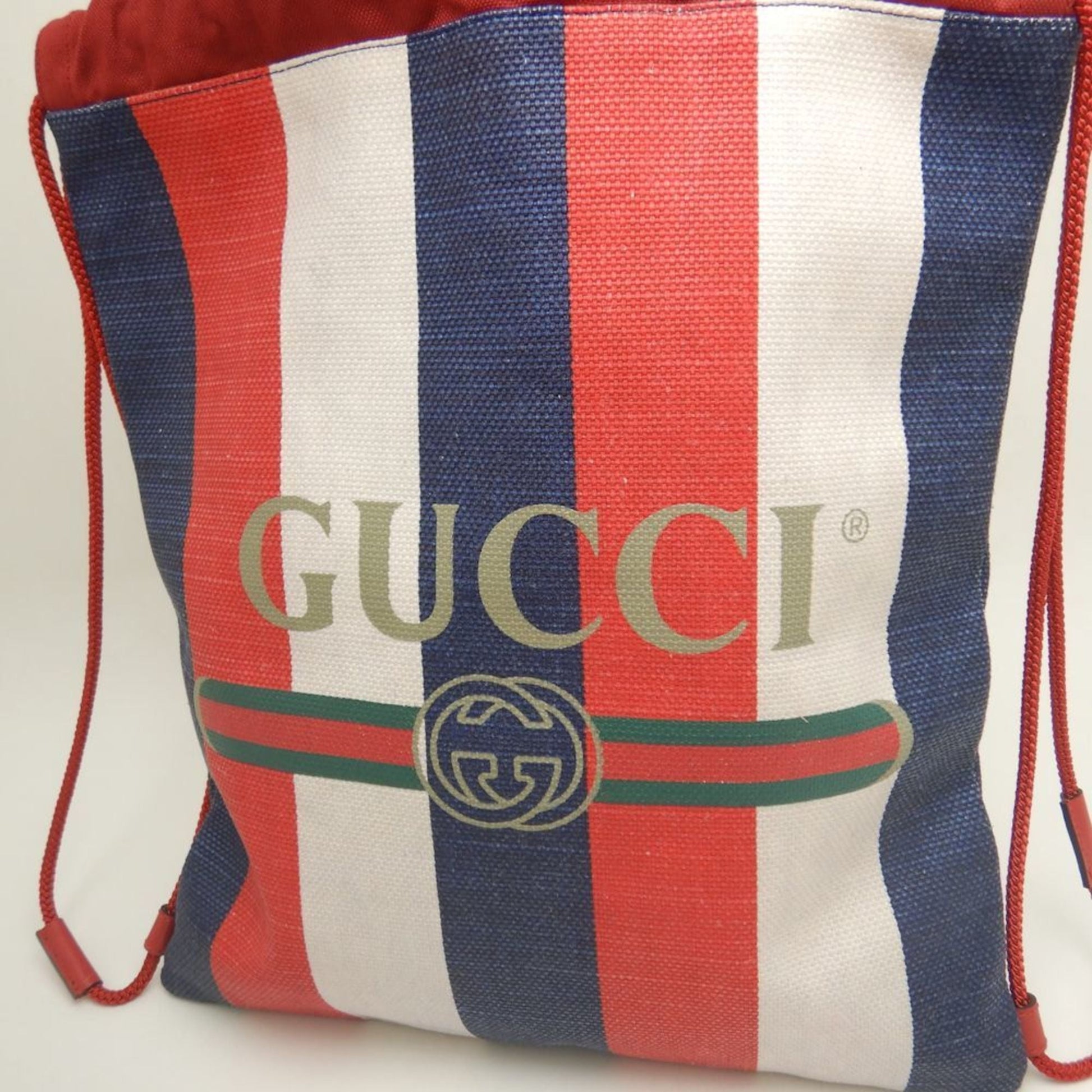 Gucci Red Color Canvas