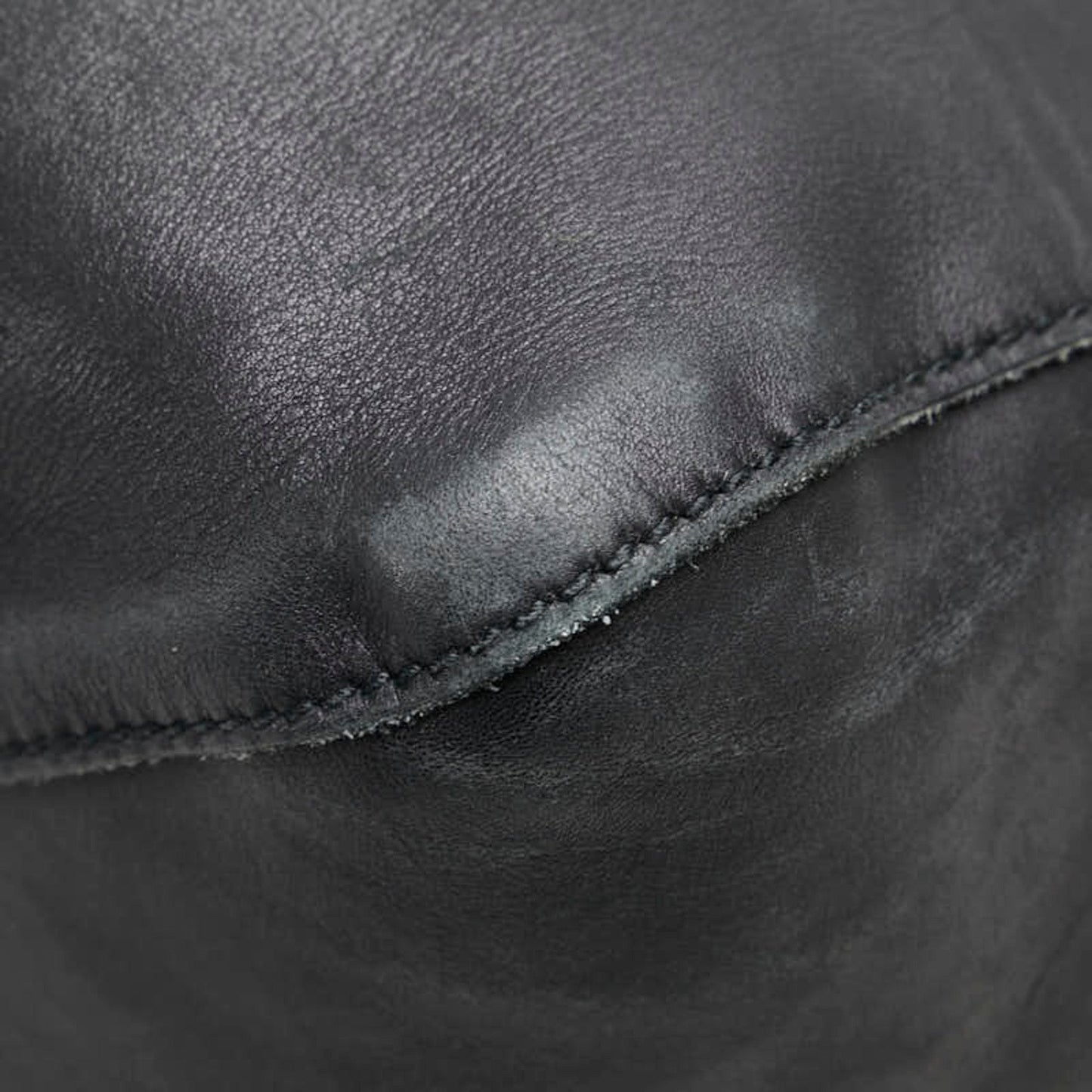 Gucci Black Leather Handbag Tote Bag