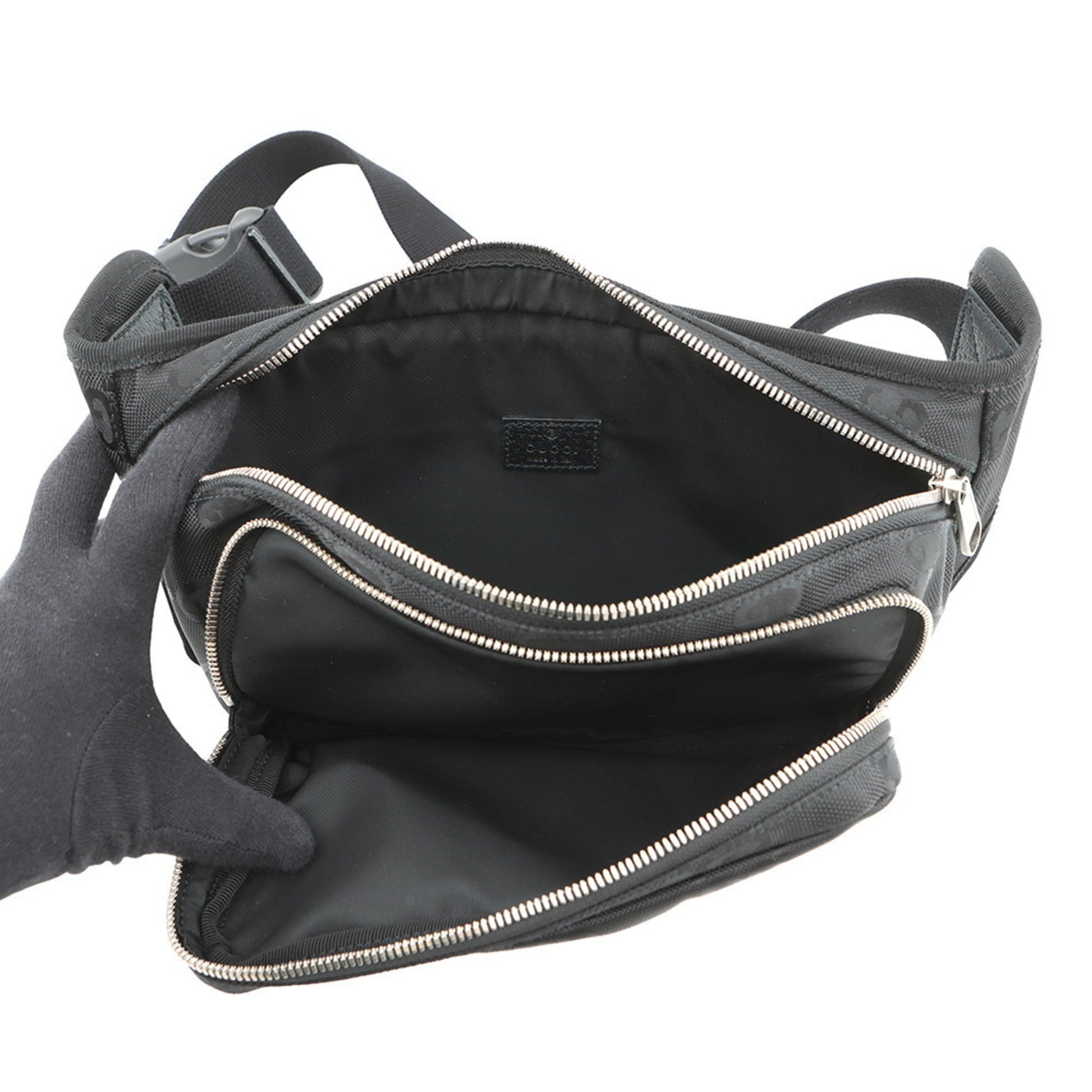 Gucci Black Nylon Sling Bag