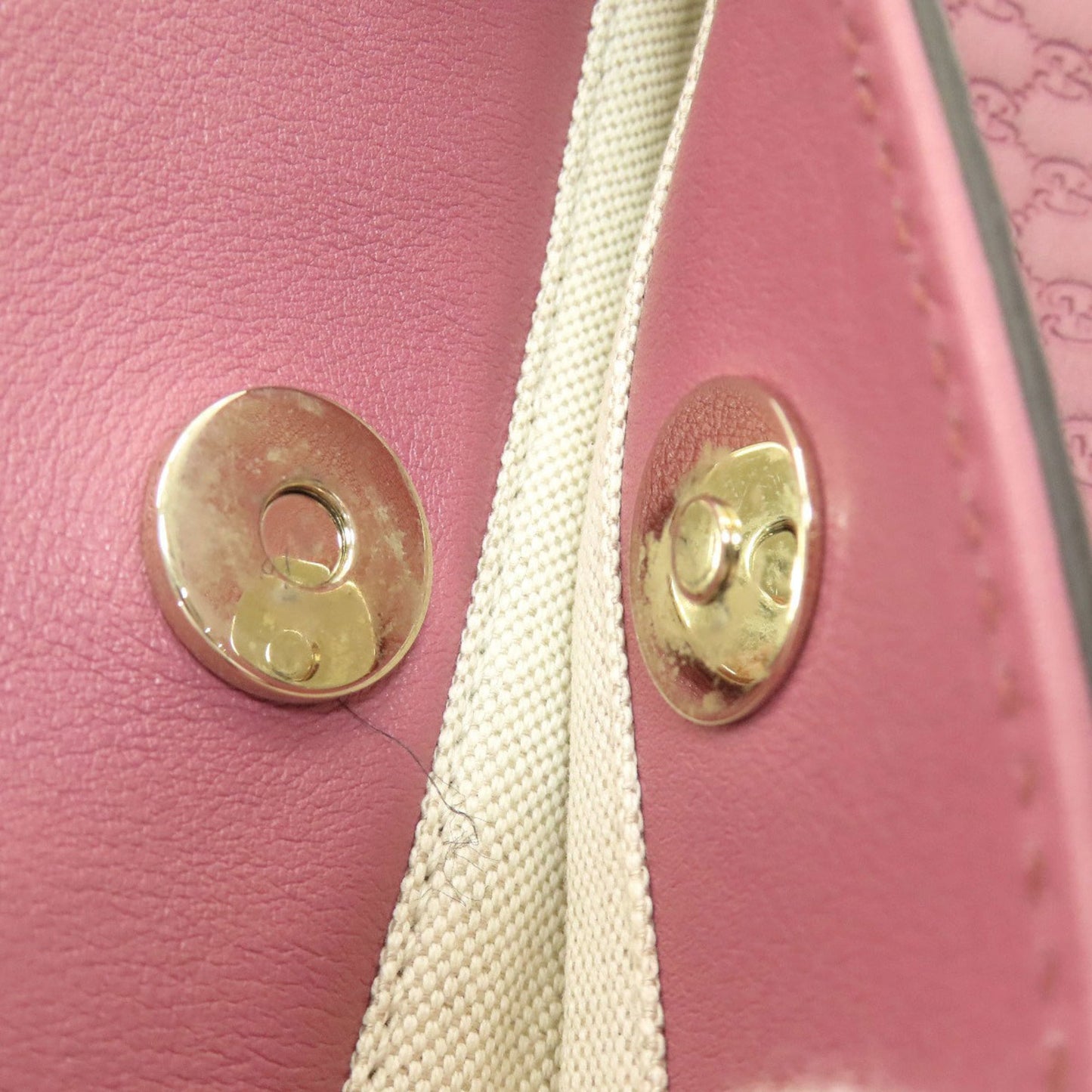 Gucci Pink Leather Shoulder Bag