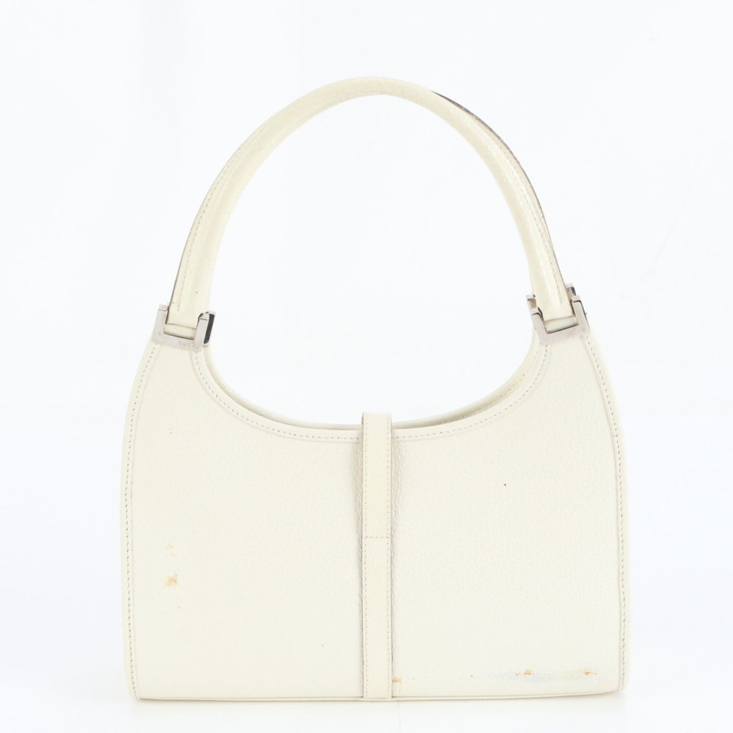 Gucci Ivory Leather Tote Bag