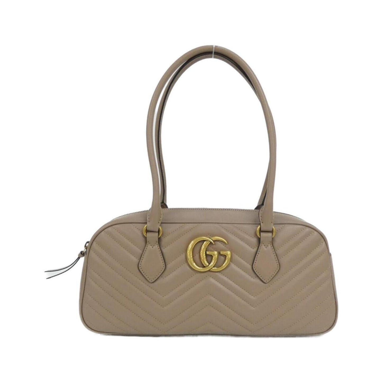 Gucci Beige Quilting Leather Shoulder Bag