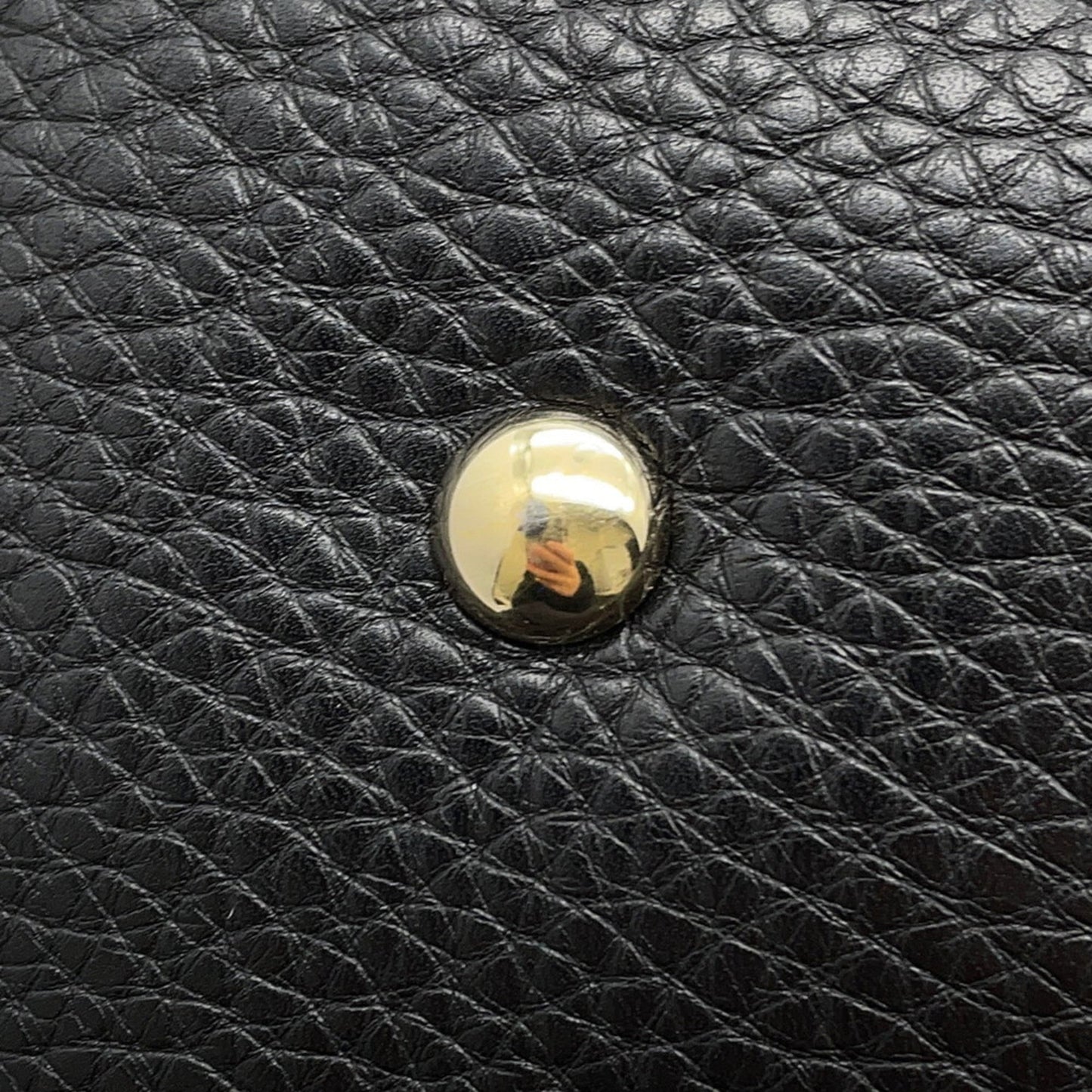 Gucci Black Leather Handbag Shoulder Bag