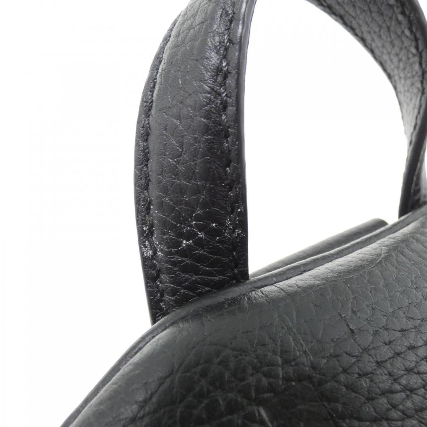 Gucci Black Gg Leather Shoulder Bag
