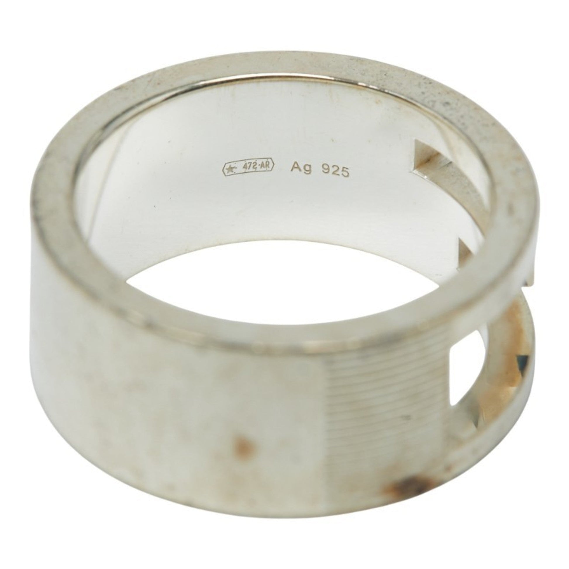 Gucci Silver Silver 925 Band Ring