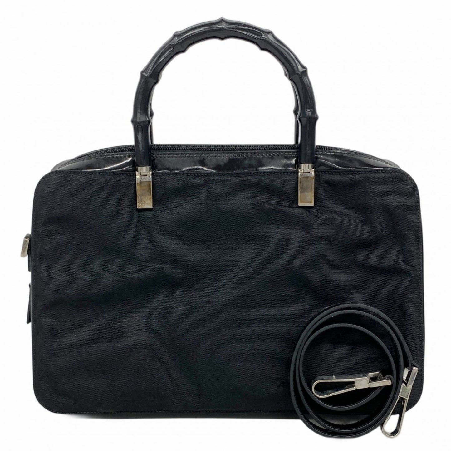 Gucci Black Nylon Handbag