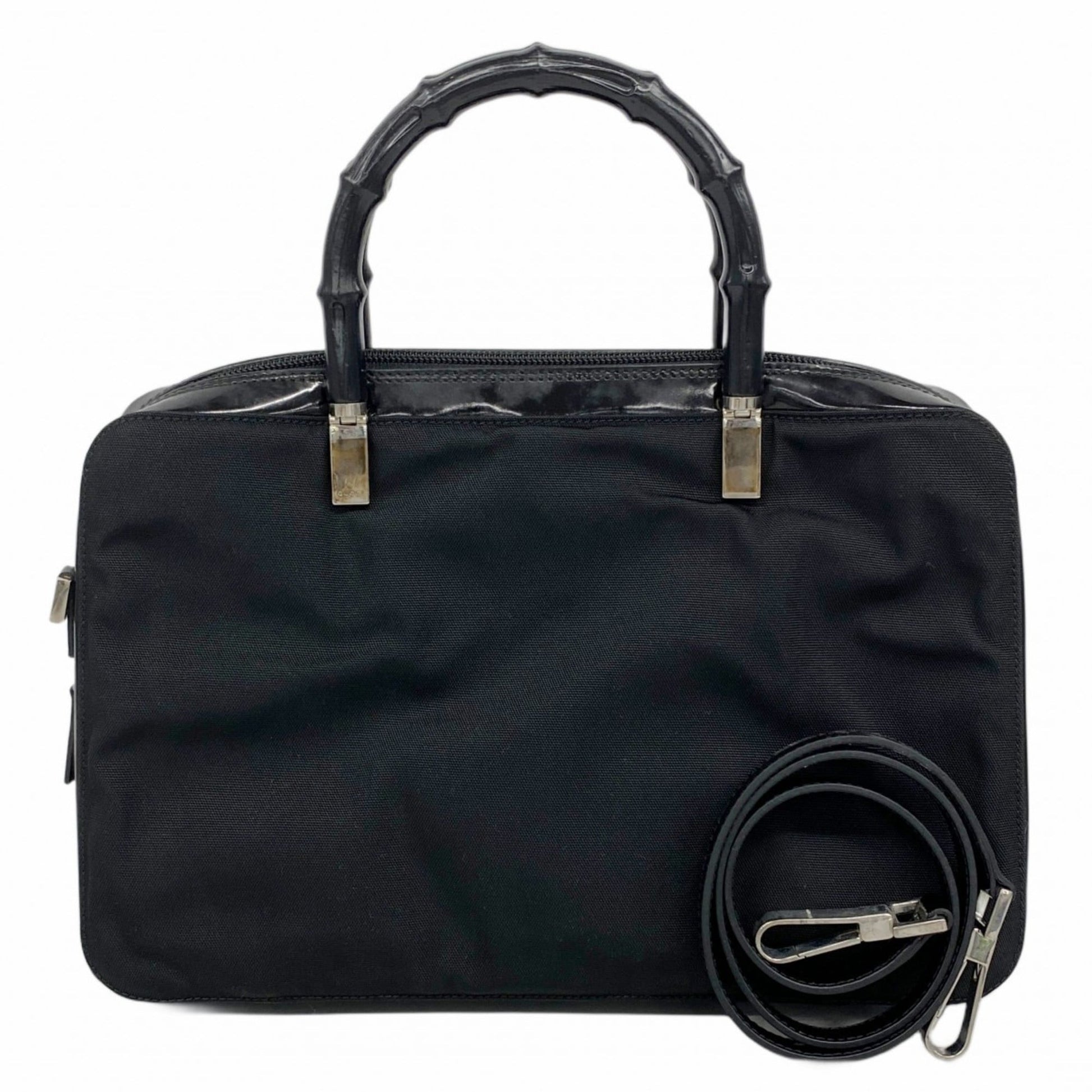Gucci Black Nylon Handbag
