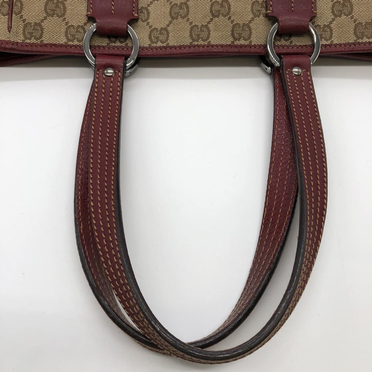 Gucci Gg Canvas Brown Gg Canvas Handbag Tote Bag