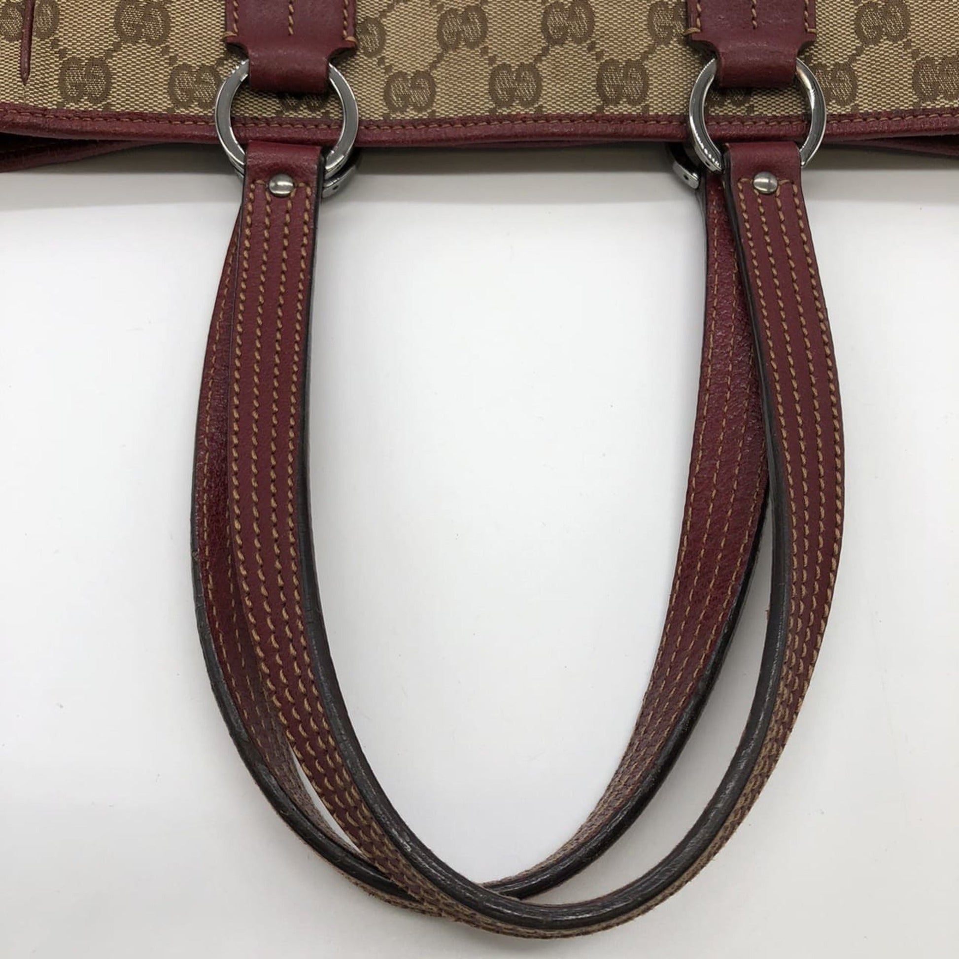 Gucci Gg Canvas Brown Gg Canvas Handbag Tote Bag
