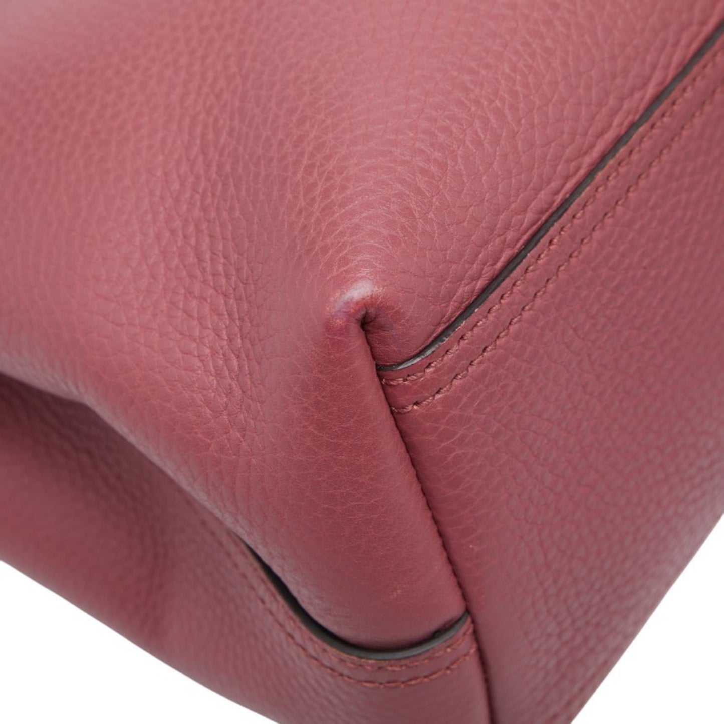 Gucci Pink Leather Shoulder Bag