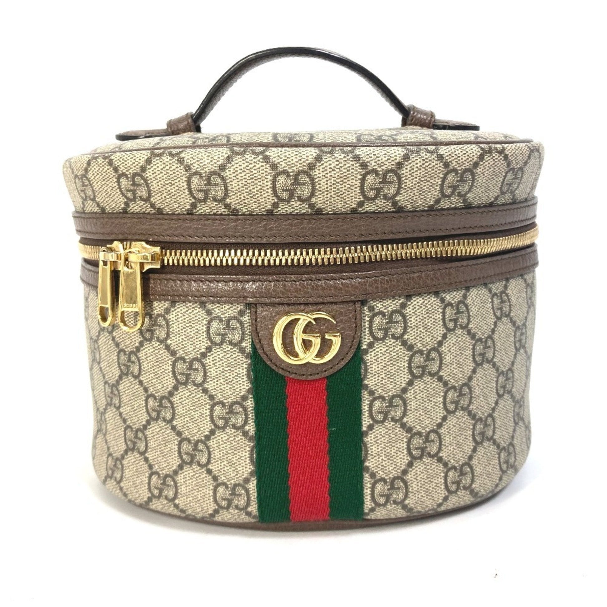 Gucci Beige Gg Supreme Handbag Vanity Bag