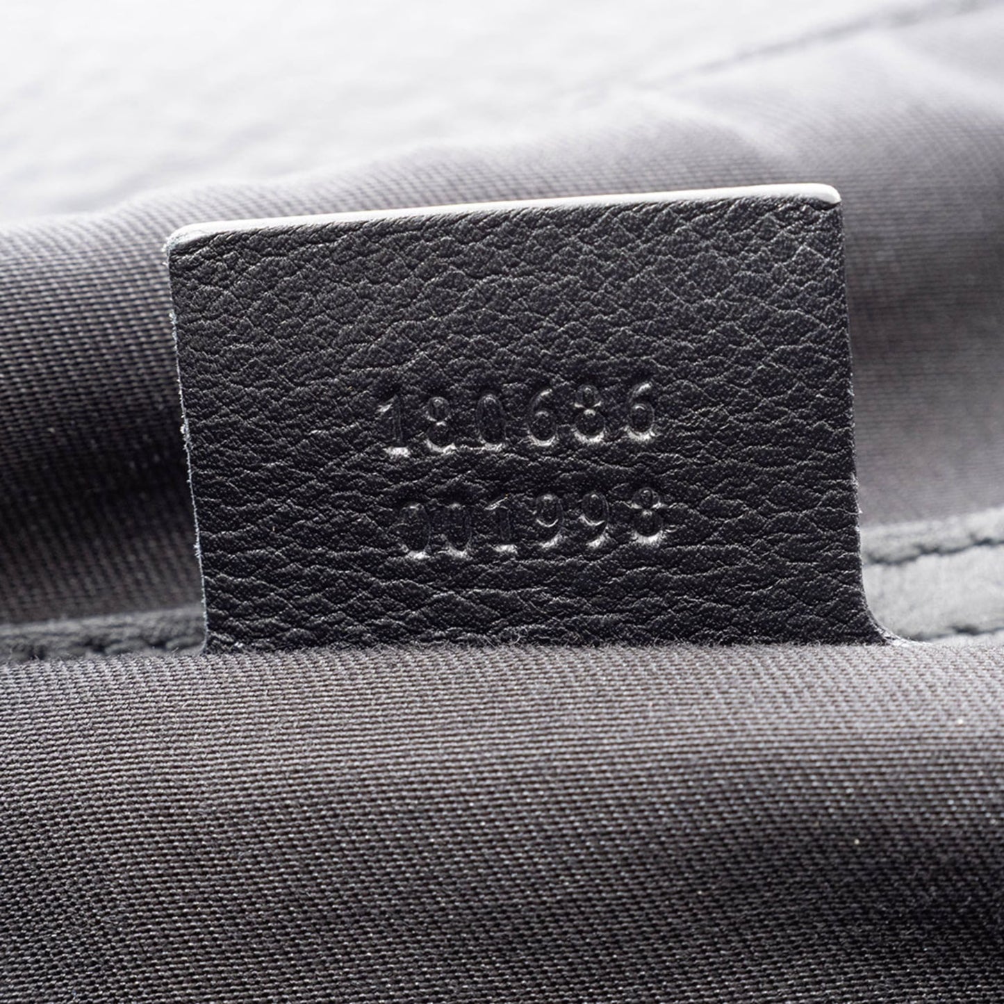 Gucci Black Leather Shoulder Bag
