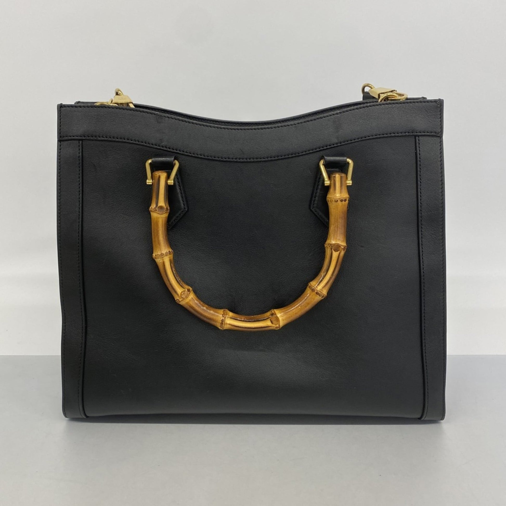 Gucci Black Leather Handbag