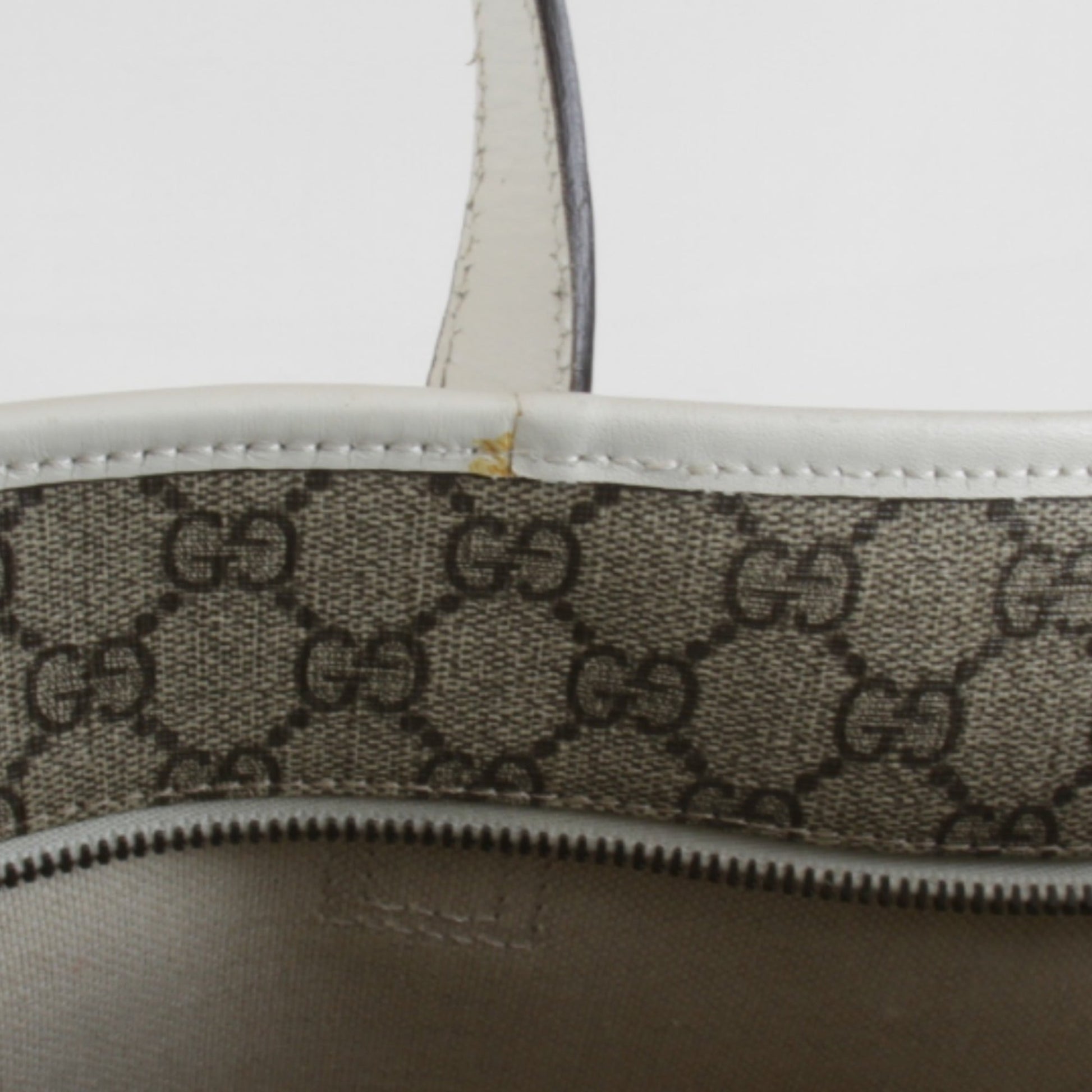 Gucci Brown Gg Supreme Tote Bag