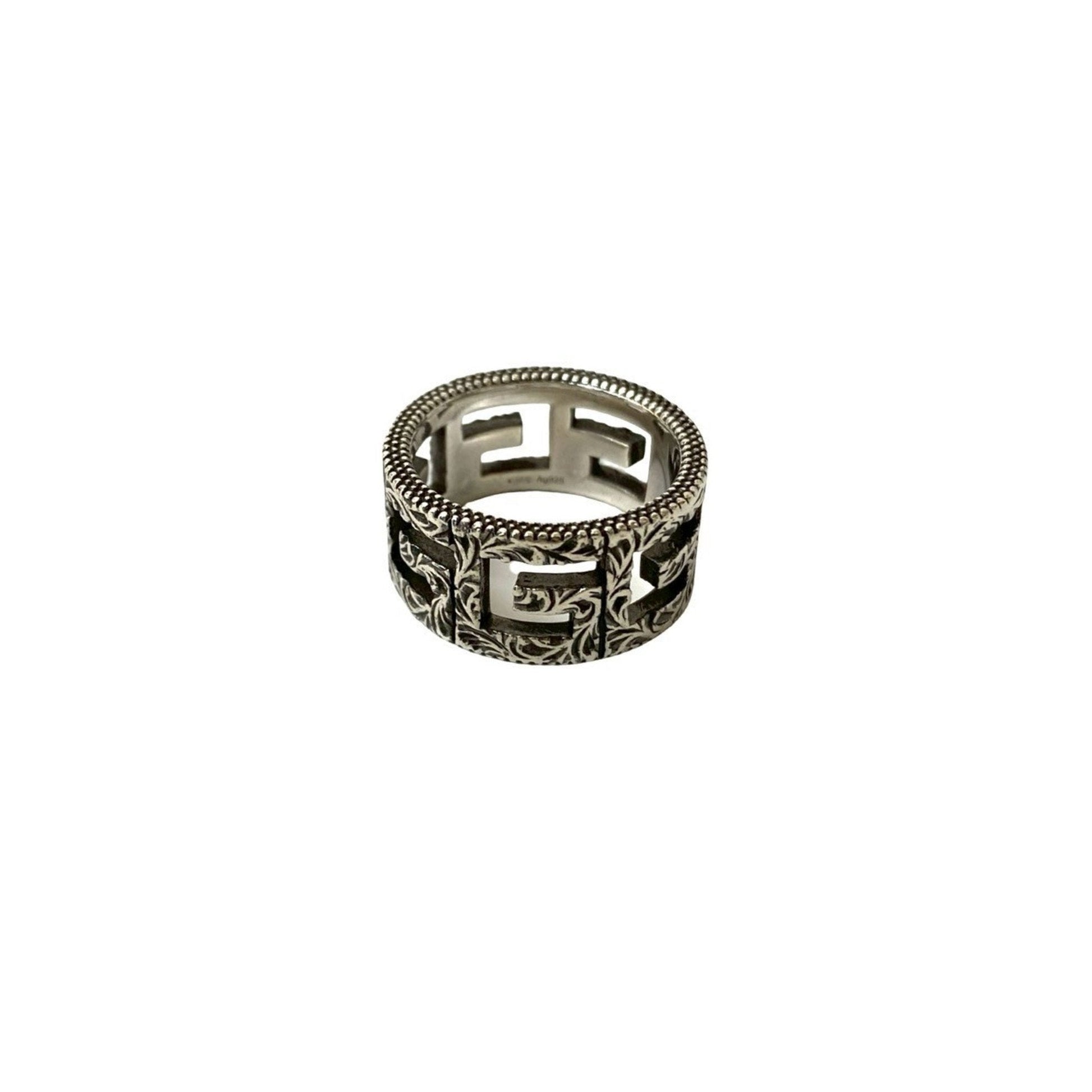 Gucci Silver Silver 925 Band Ring