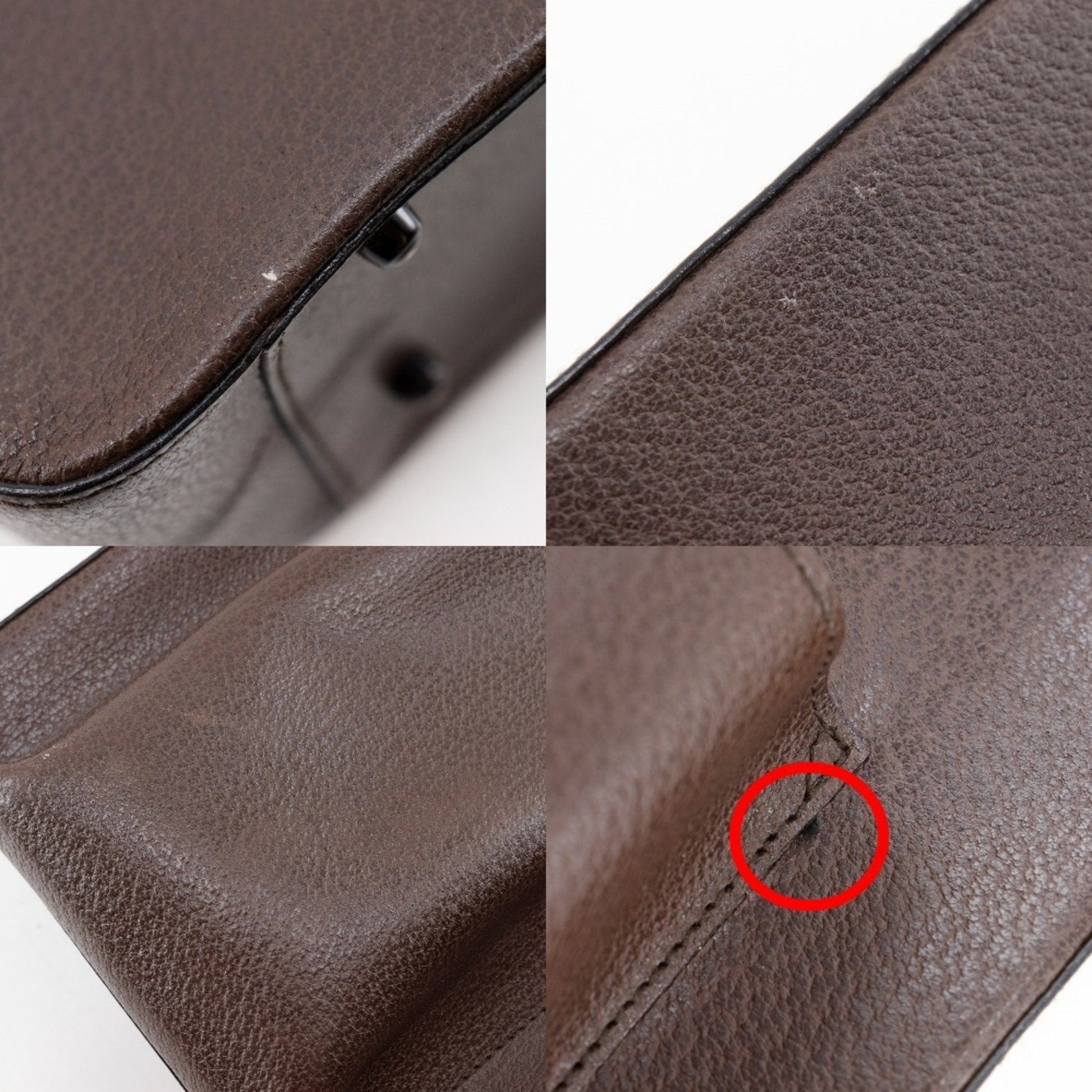 Gucci Brown Leather Handbag
