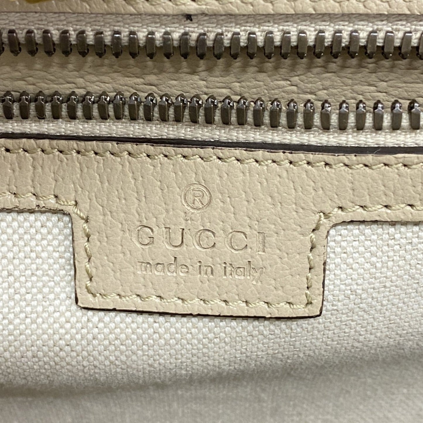 Gucci Beige Pvc Tote Bag
