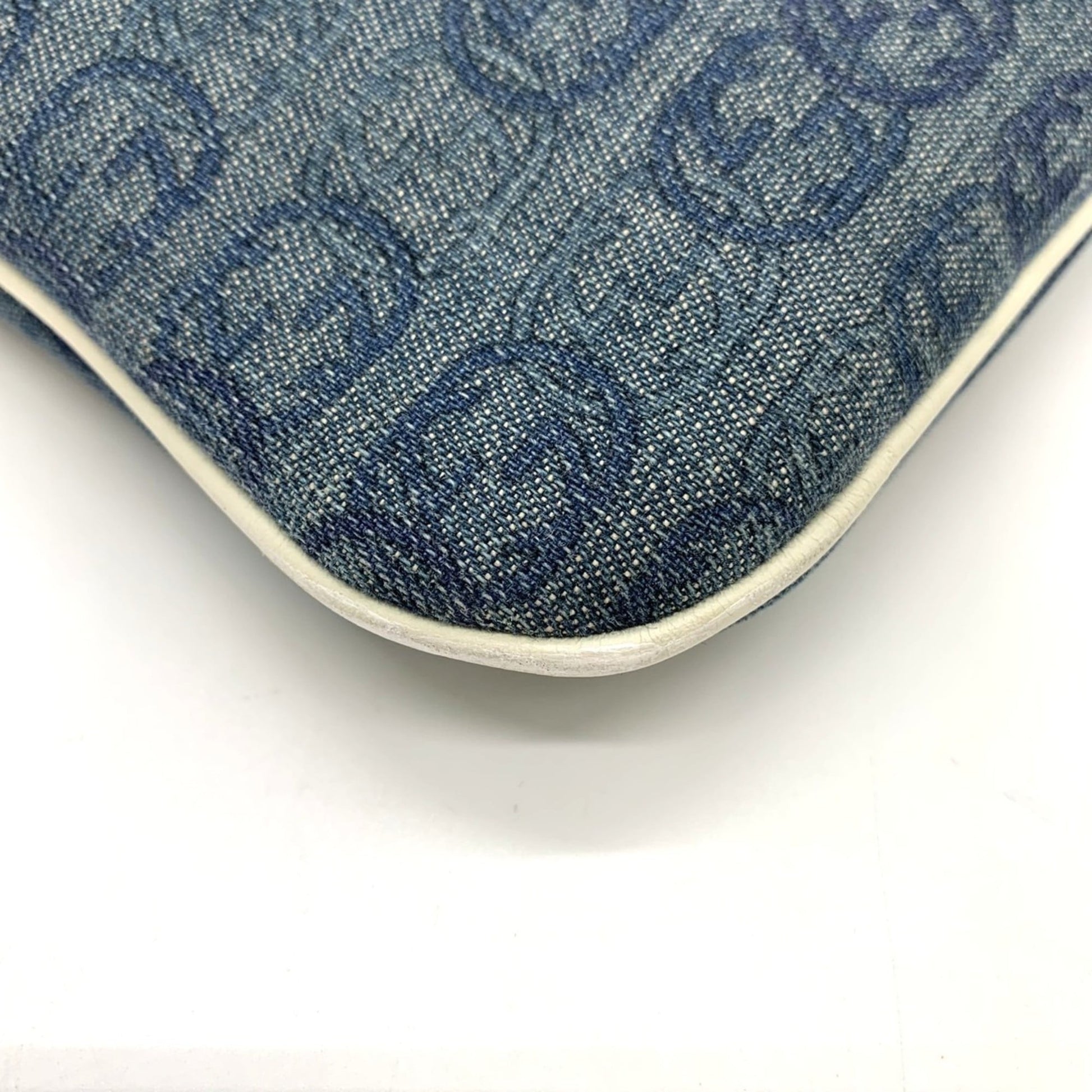 Gucci Blue Denim Shoulder Bag
