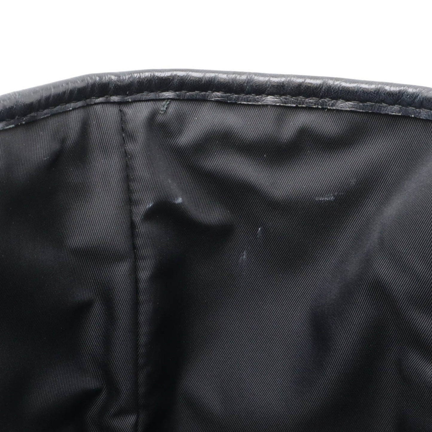 Gucci Black Rubber Leather Shoulder Bag Tote Bag