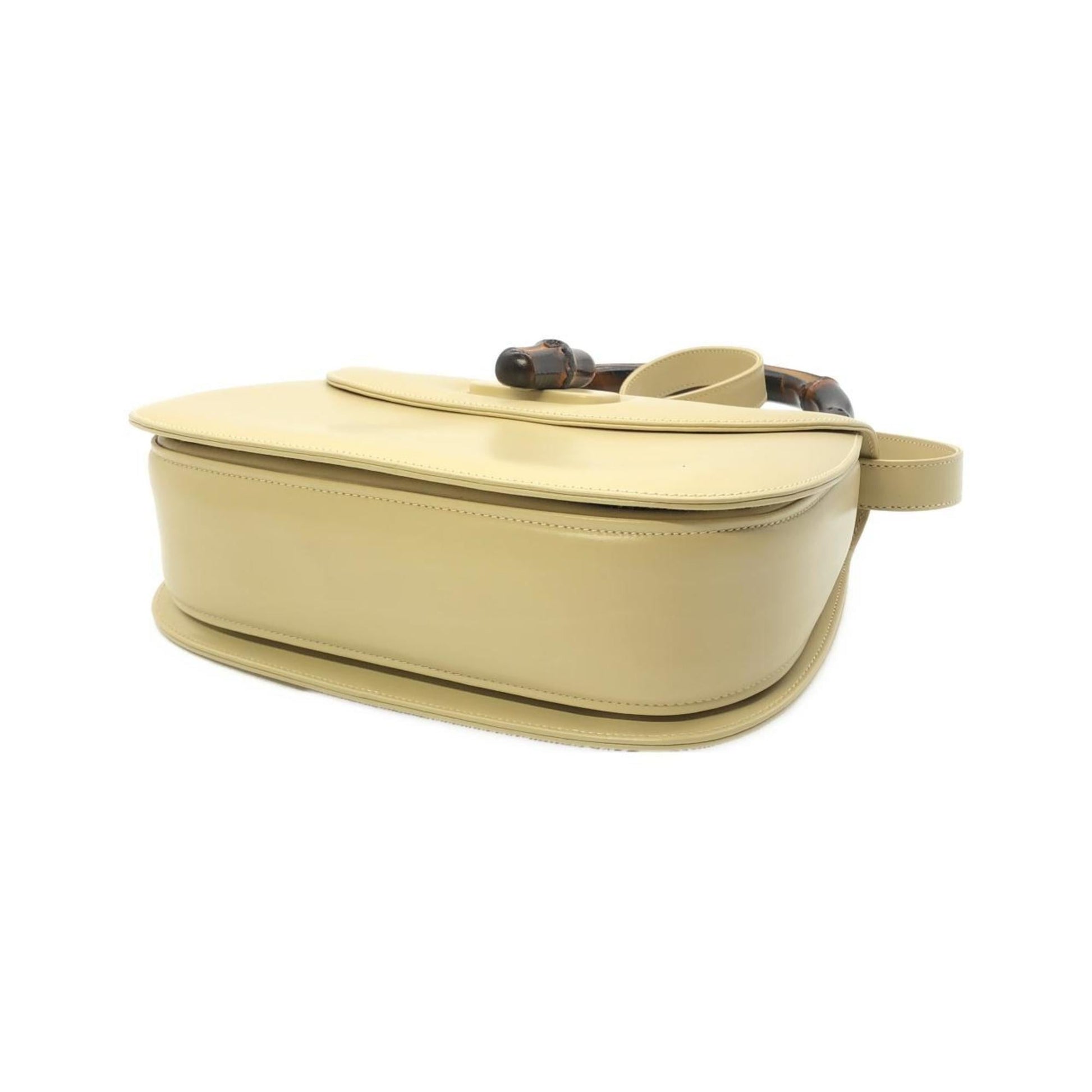 Gucci Ivory Leather Handbag