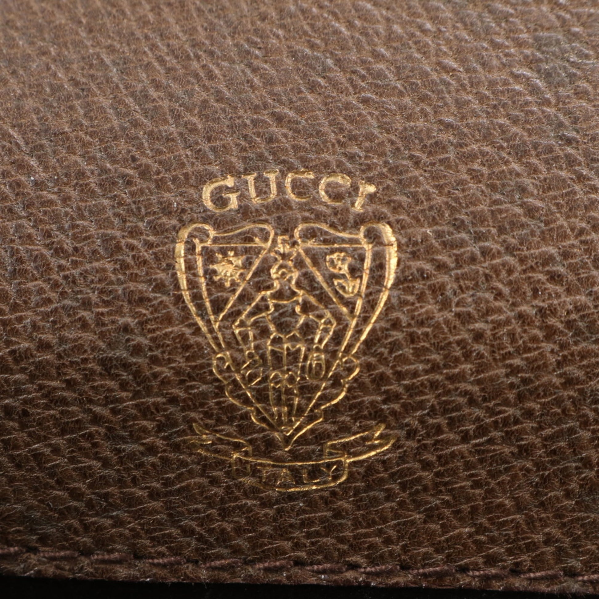 Gucci Brown Leather Shoulder Bag