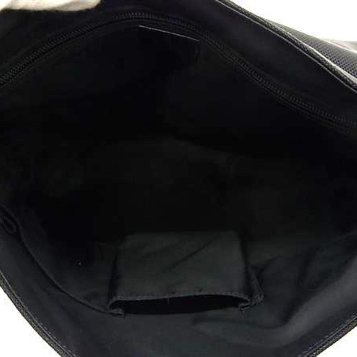 Gucci Black Canvas Leather Messenger Bag Shoulder Bag