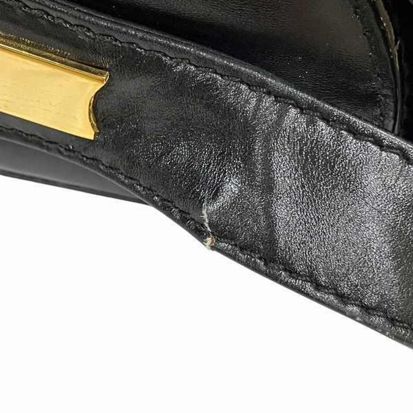 Gucci Black Leather Shoulder Bag