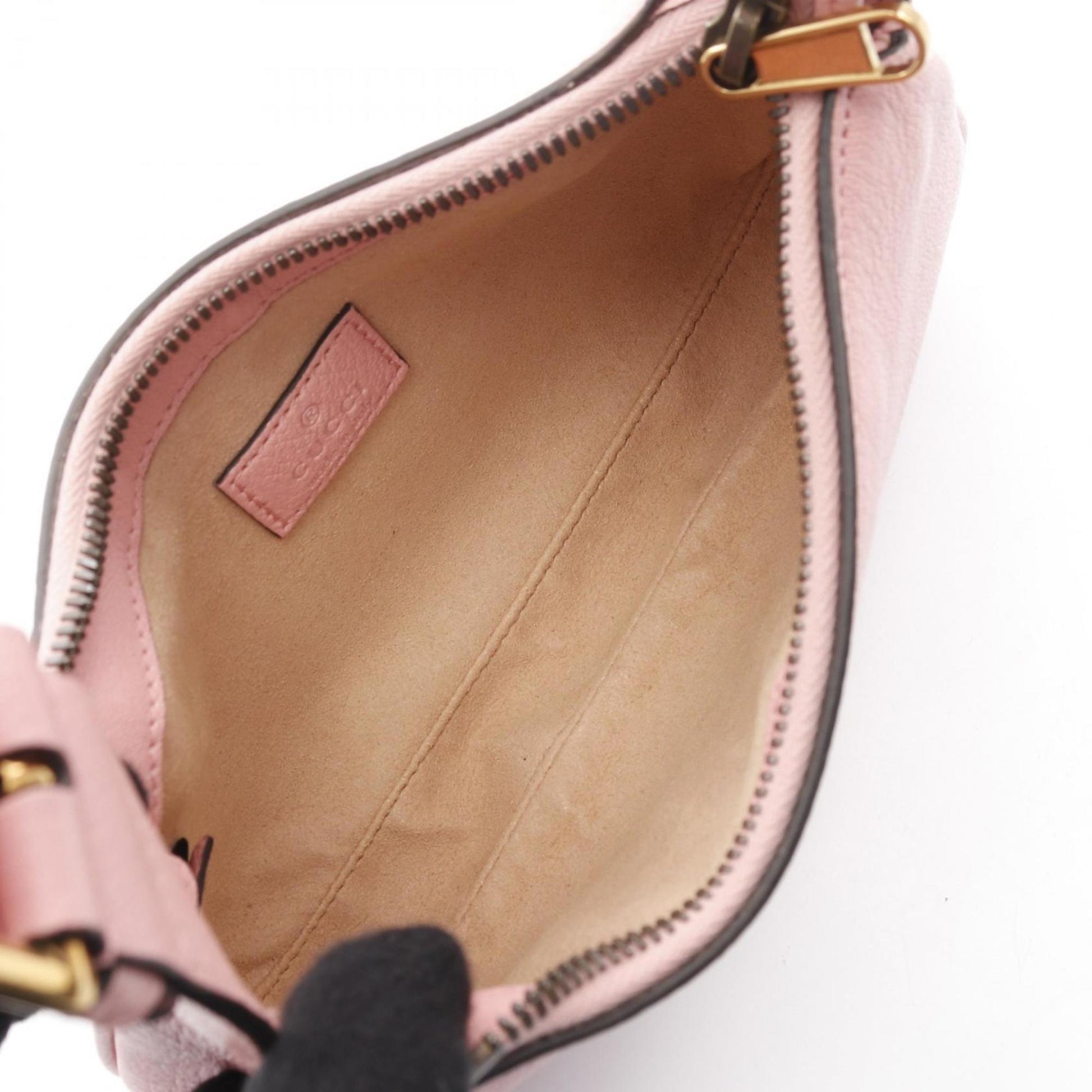 Gucci Pink Leather Handbag